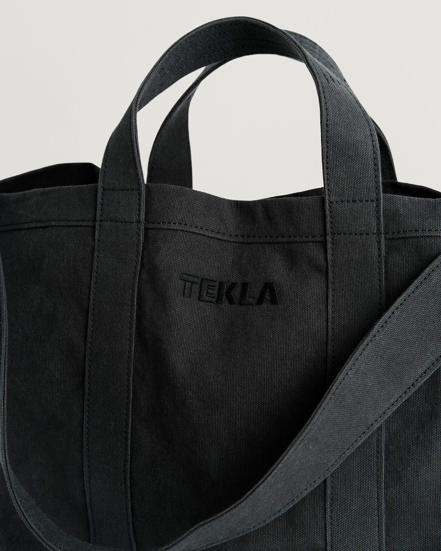 Men | Bags | Tekla | Beach Bag Black Sand