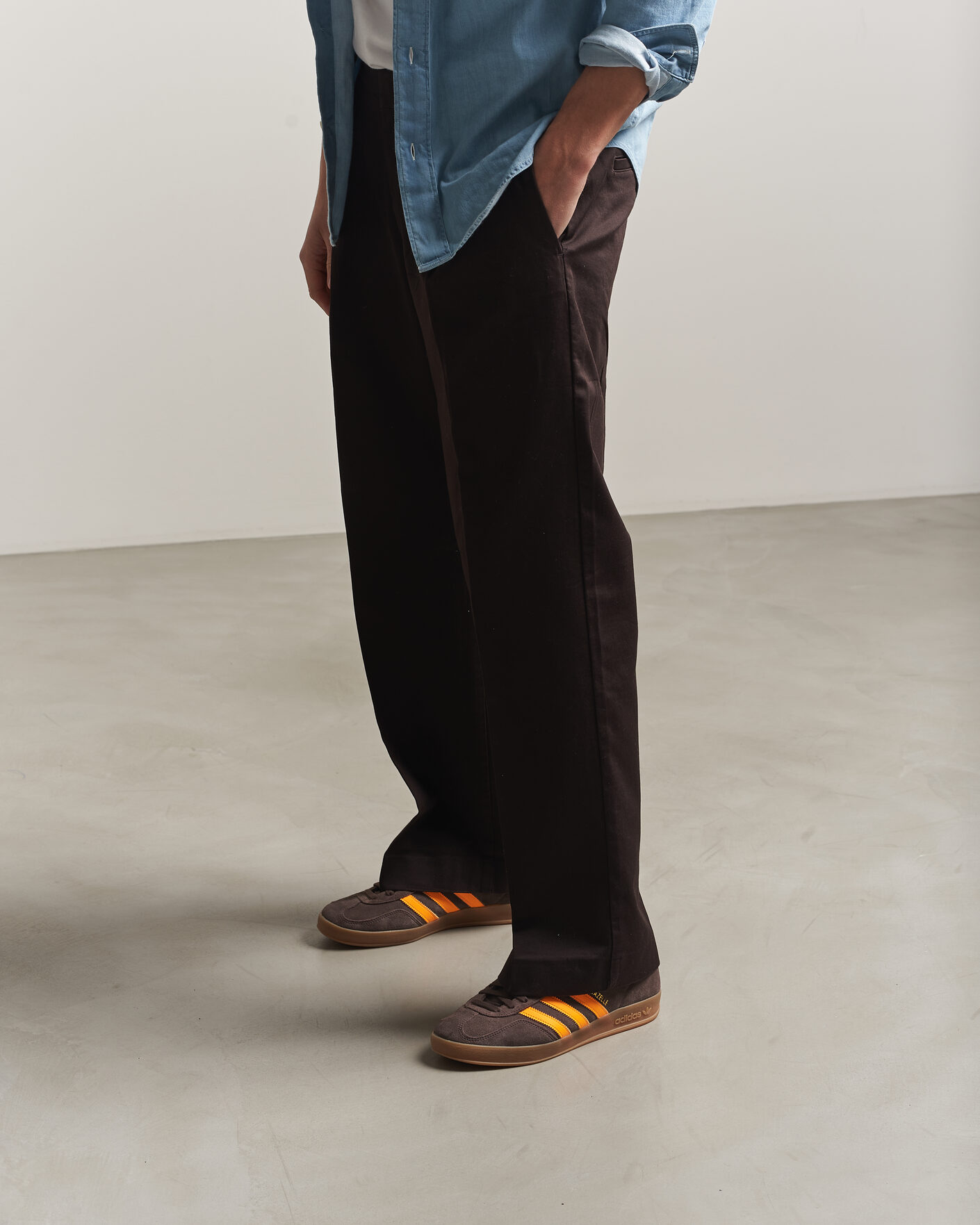 Men | Sneakers | adidas Originals | Gazelle Indoor Sneaker Brown/Orange