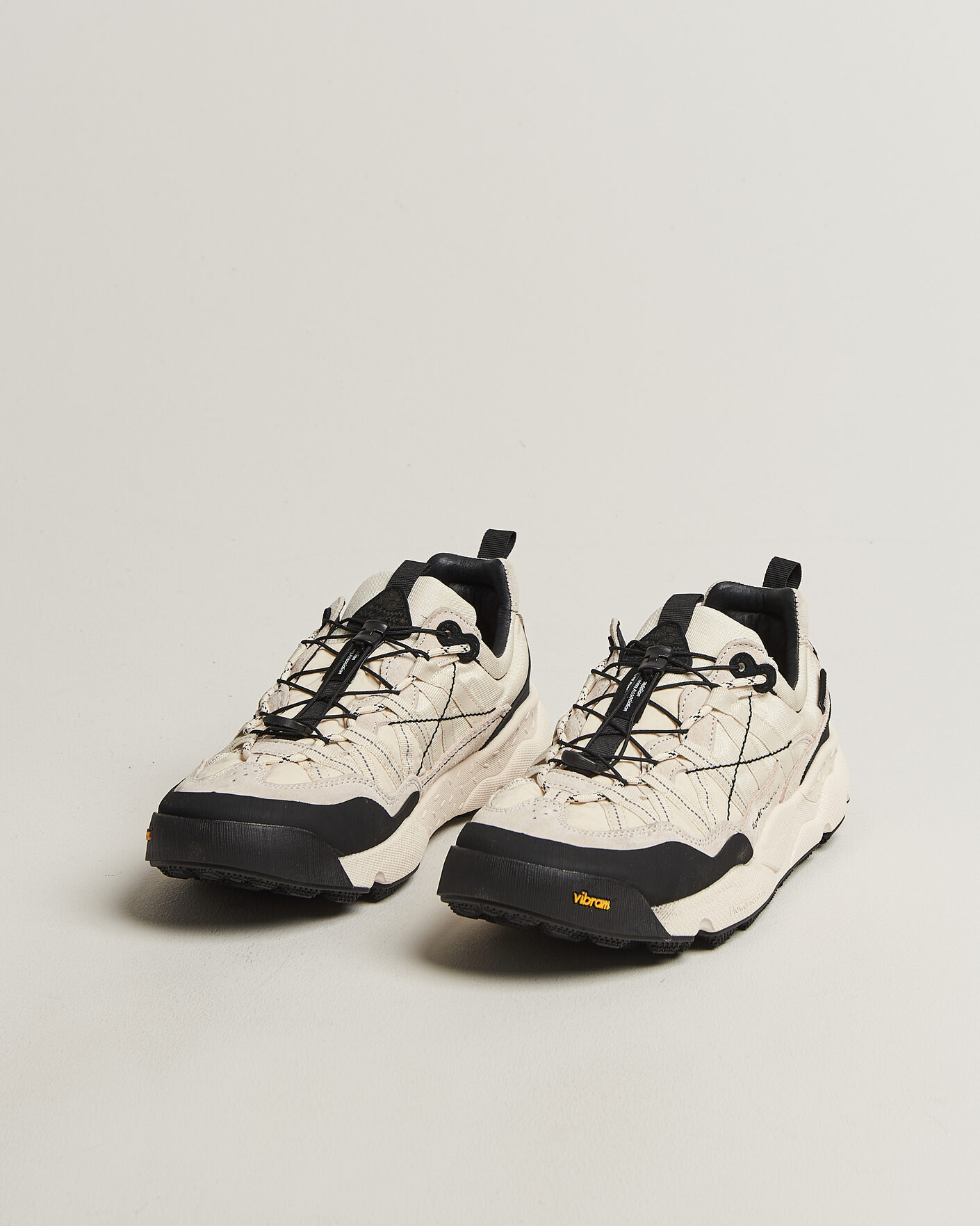 Men | Sneakers | Flower Mountain | Iwano 2 Suede/Nylon Trail Sneaker White/Black