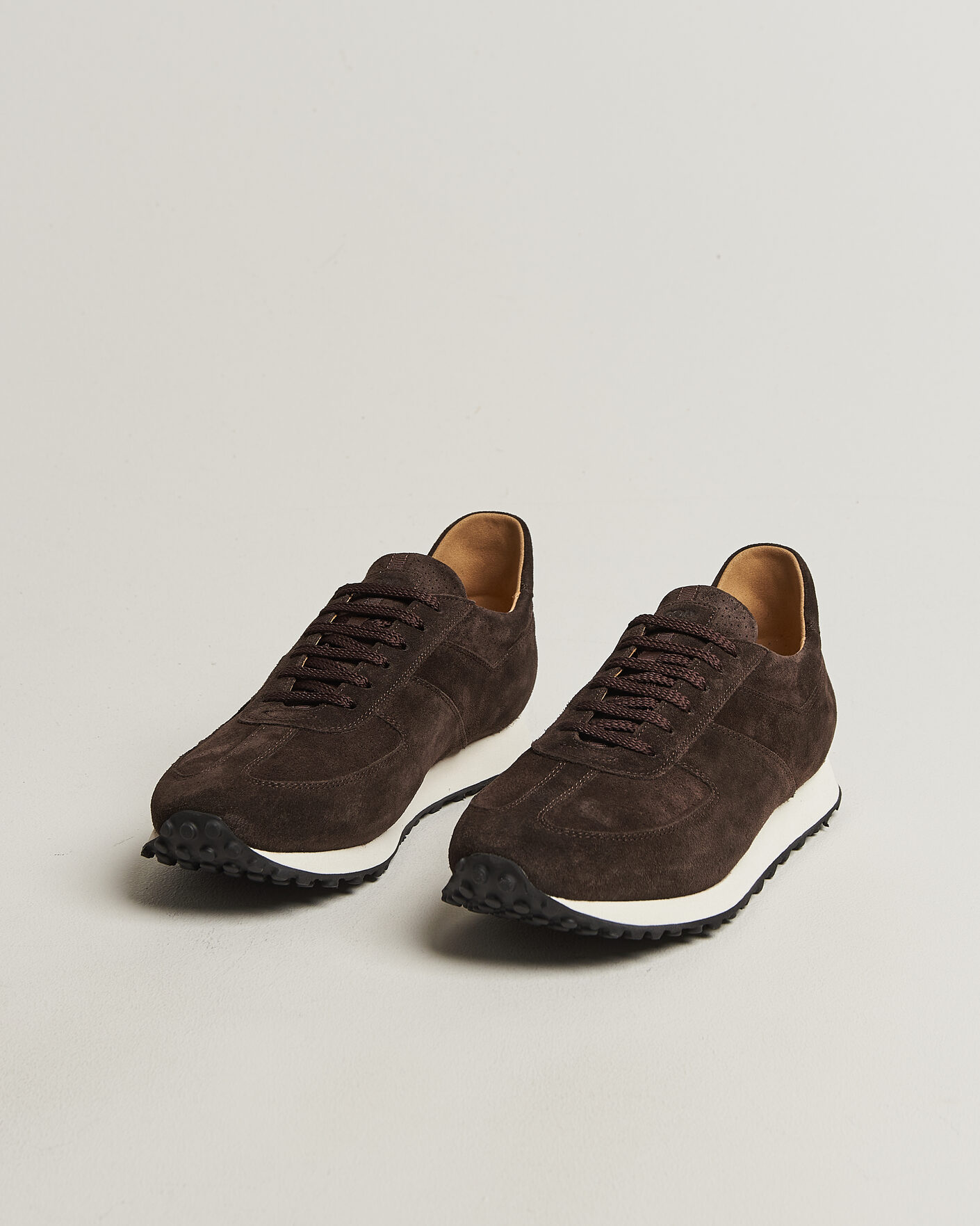 Men | Sneakers | CQP | Stride Suede Runner Dark Brown