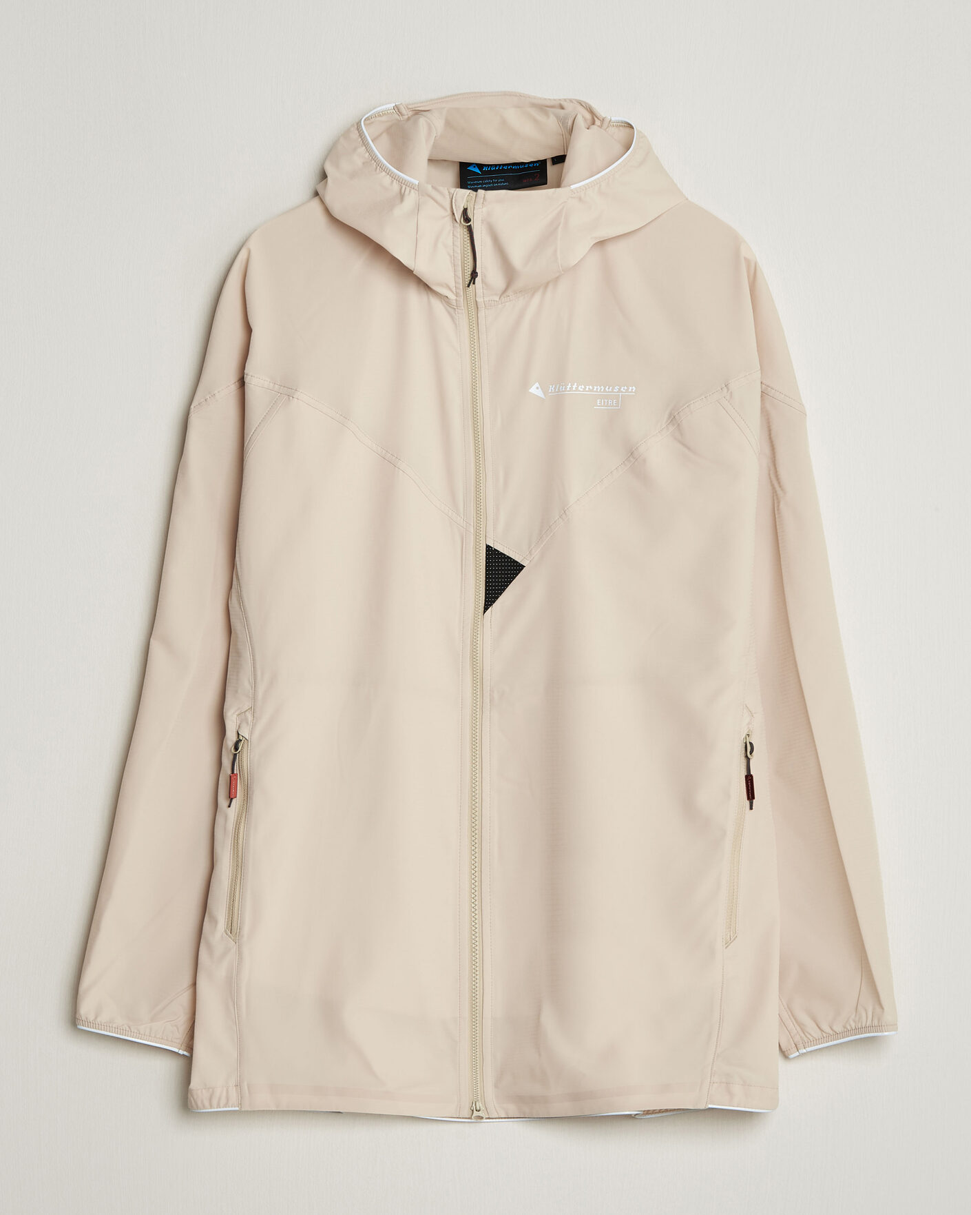 Men | Coats & Jackets | Klättermusen | Eitre Zip Hood Windbreaker Jacket Clay