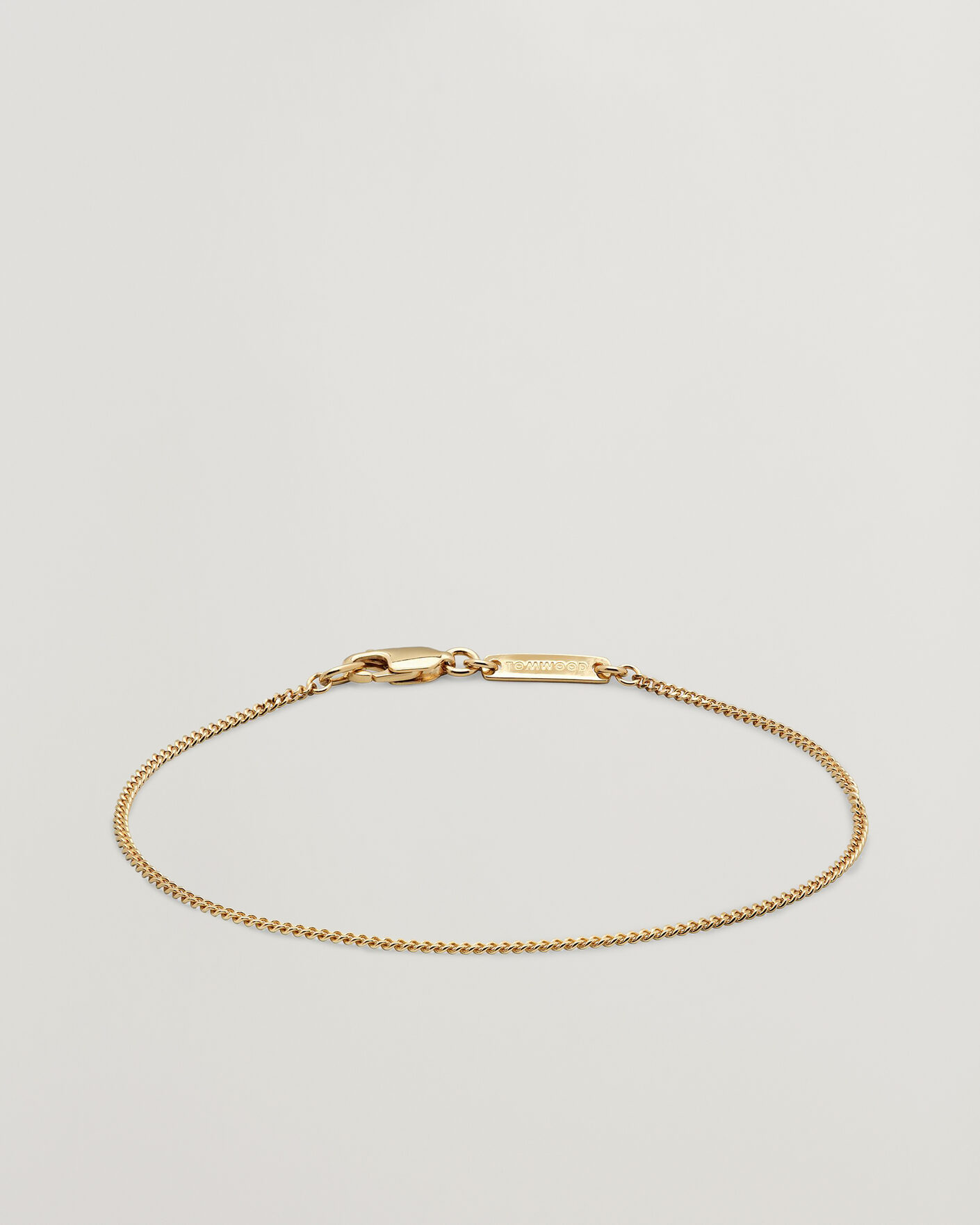 Tom Wood Jil Bracelet Gold at CareOfCarl.com
