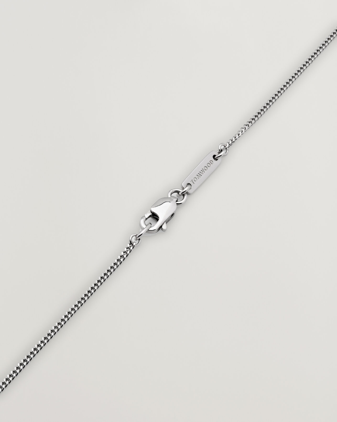 Tom Wood Jil Chain 20,5 Inches Silver at CareOfCarl.com