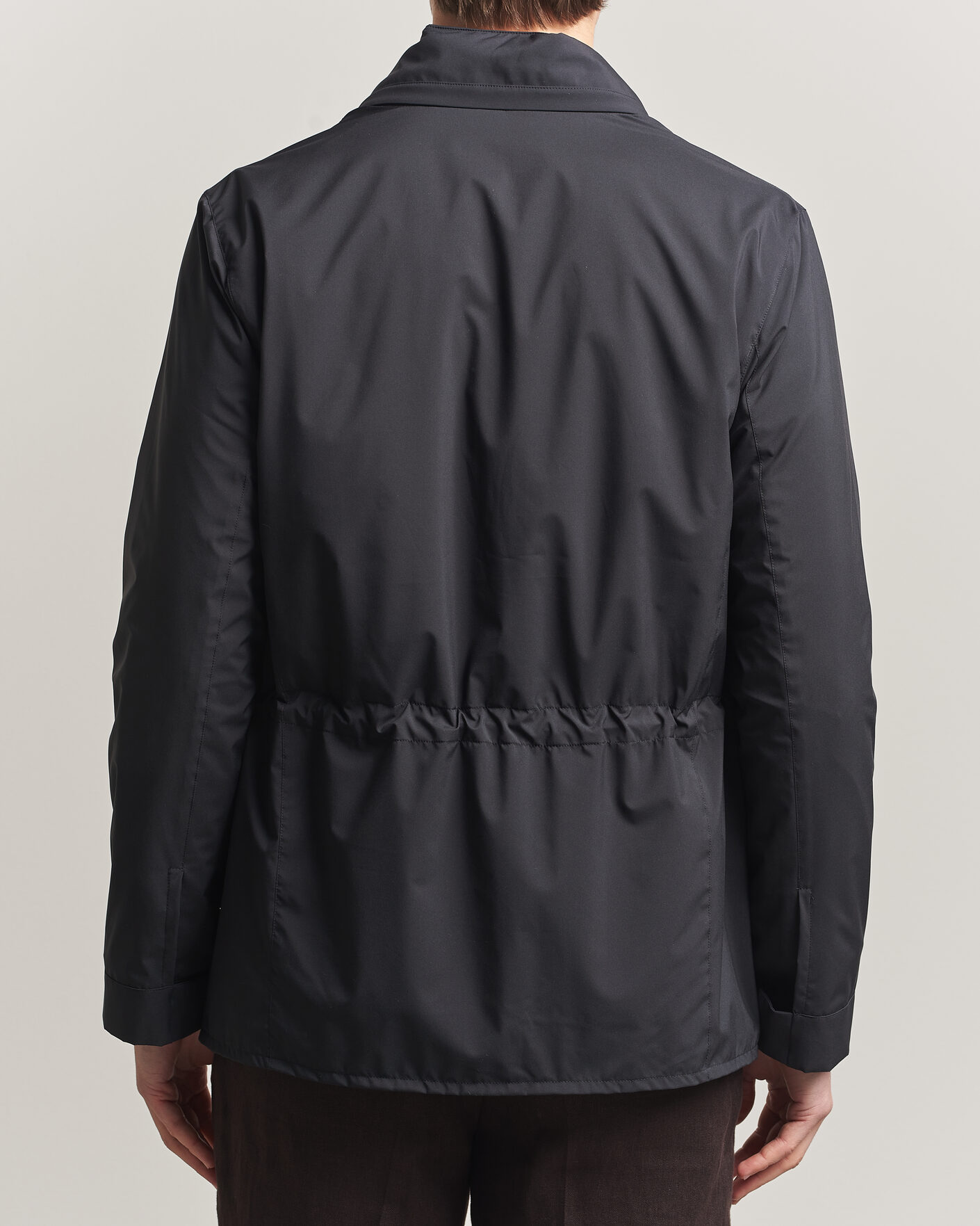 Men | Coats & Jackets | Gran Sasso | Nylon Field Jacket Navy