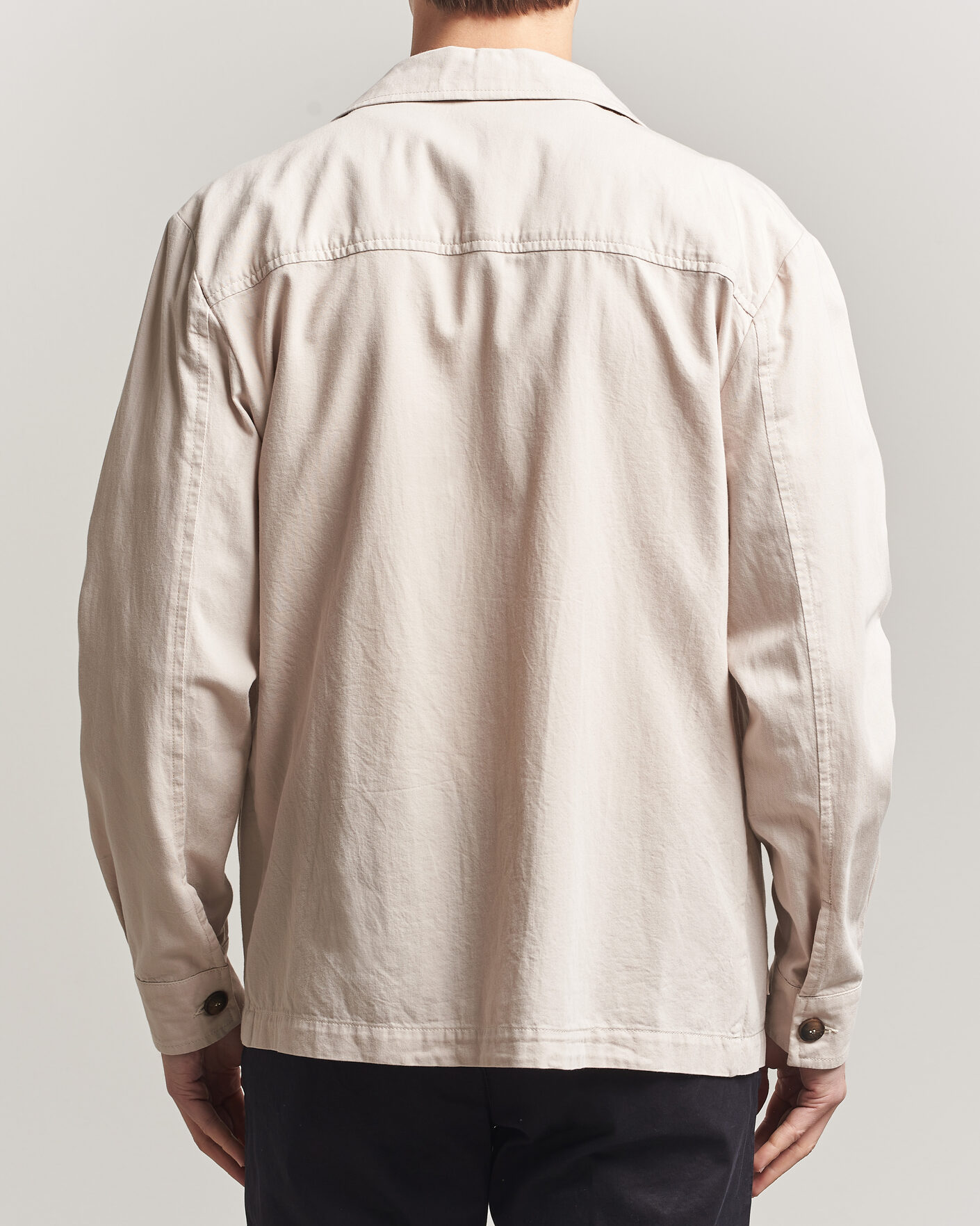 Men | Coats & Jackets | Gran Sasso | Cotton Safari Jacket Beige
