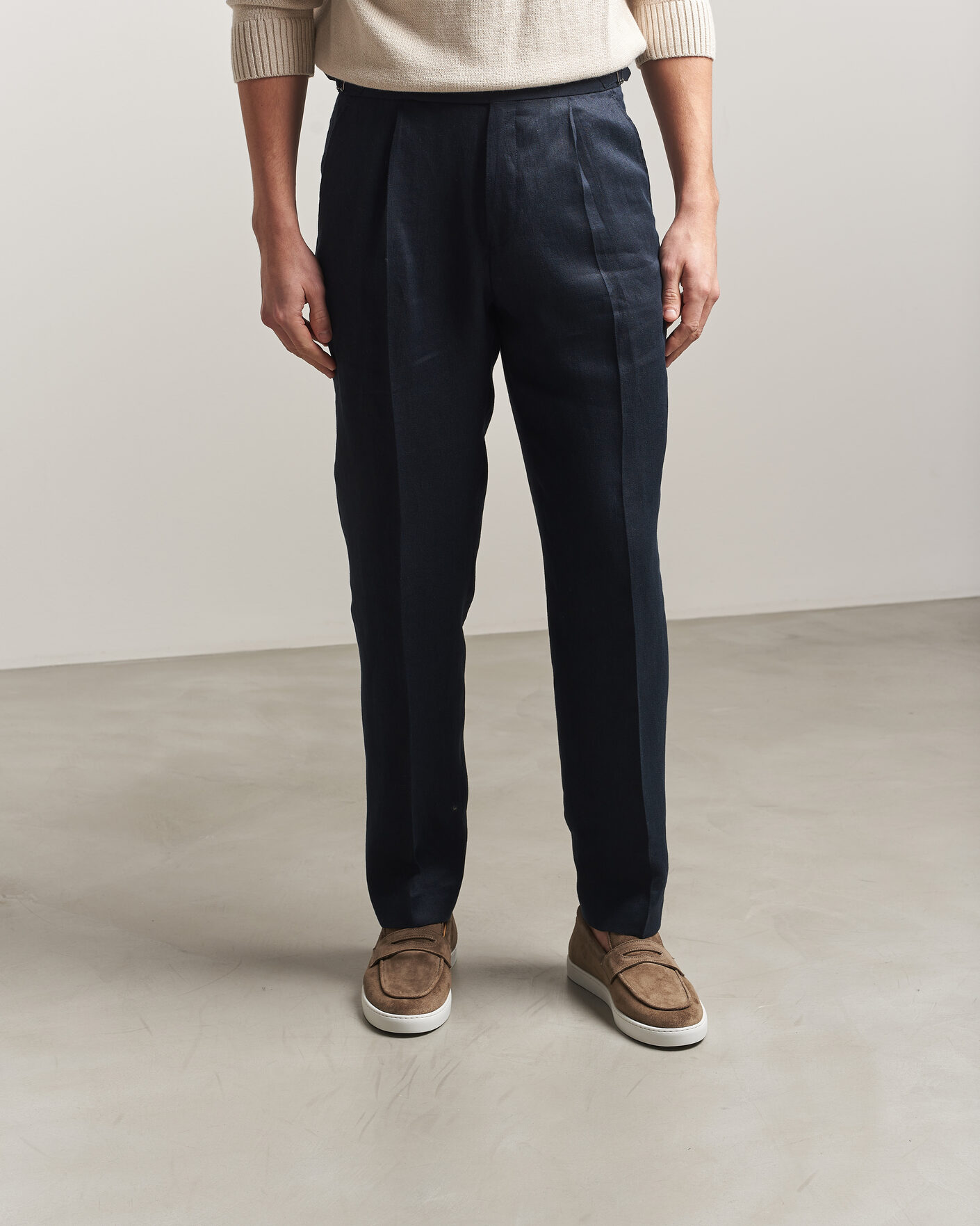 Men | Loafers | Fliteless | Suede Penny Sneaker Light Brown