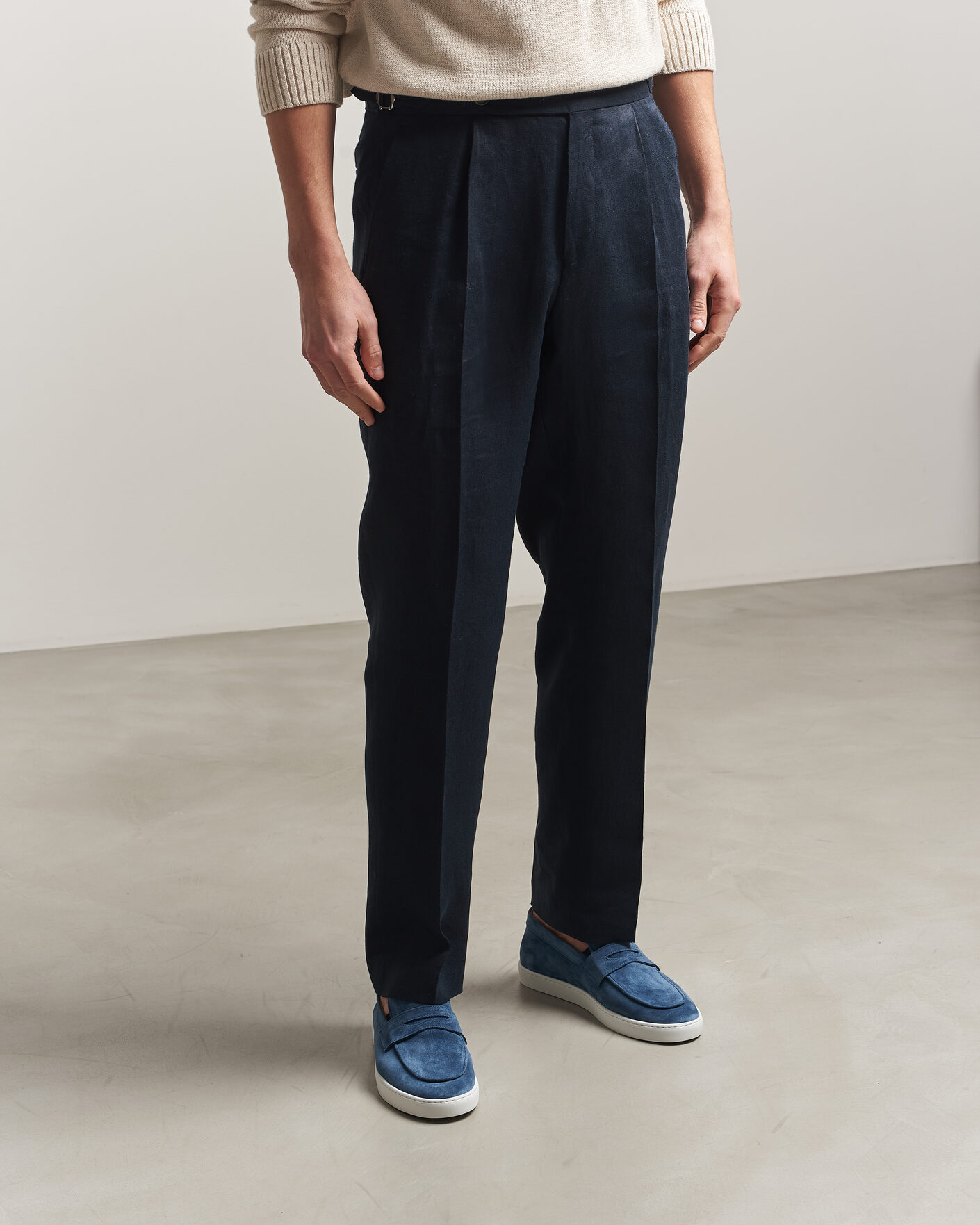 Men | Loafers | Fliteless | Suede Penny Sneaker Ocean