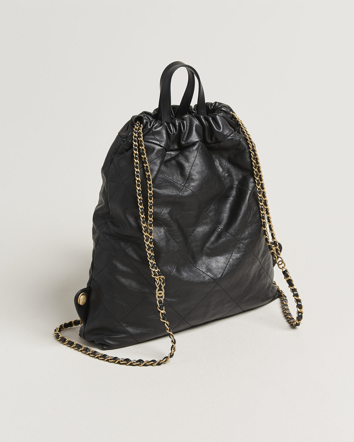 Men | Pre-Owned & Vintage Bags | Chanel Pre-Owned | Chanel 22 Backpack Black