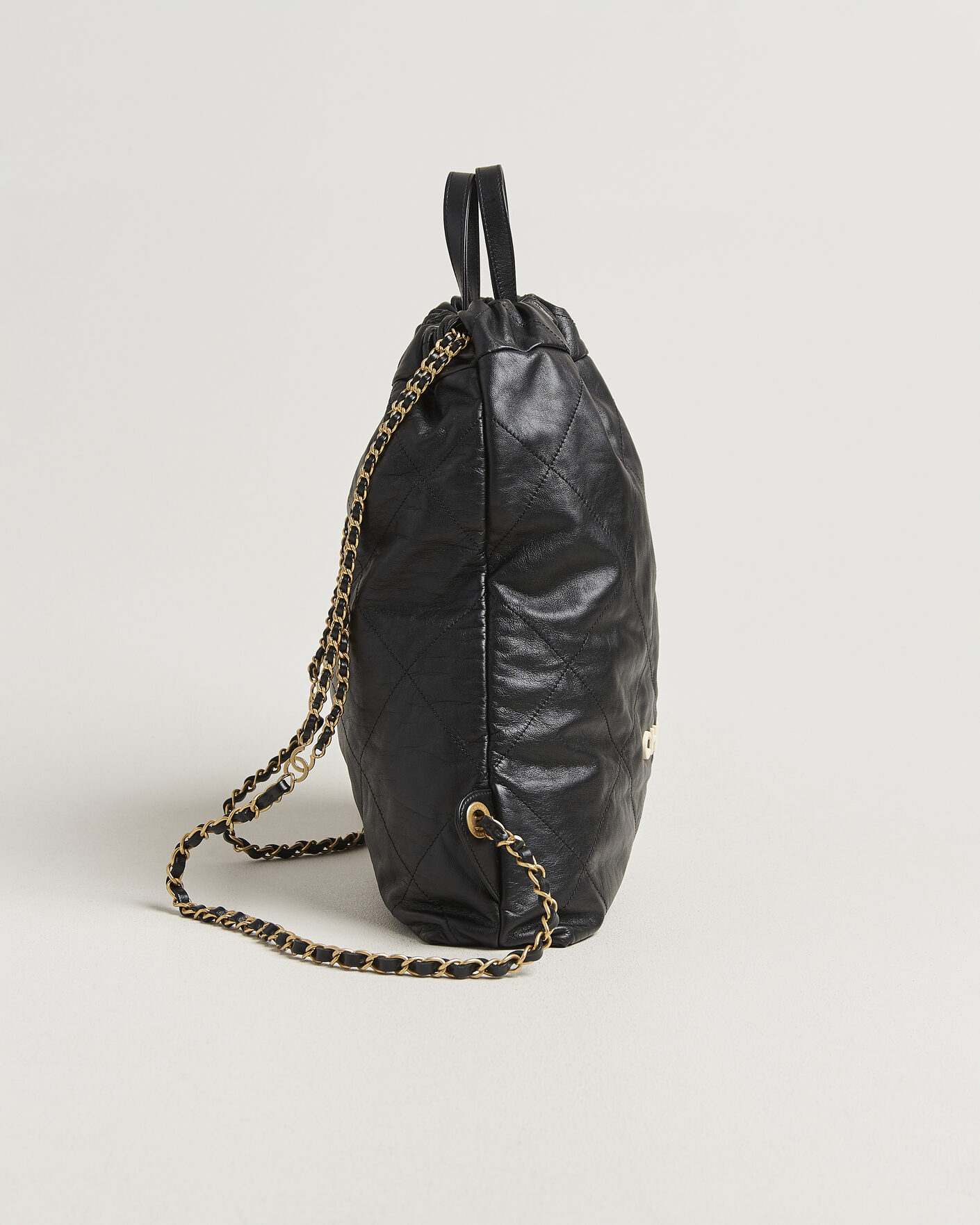 Men | Pre-Owned & Vintage Bags | Chanel Pre-Owned | Chanel 22 Backpack Black