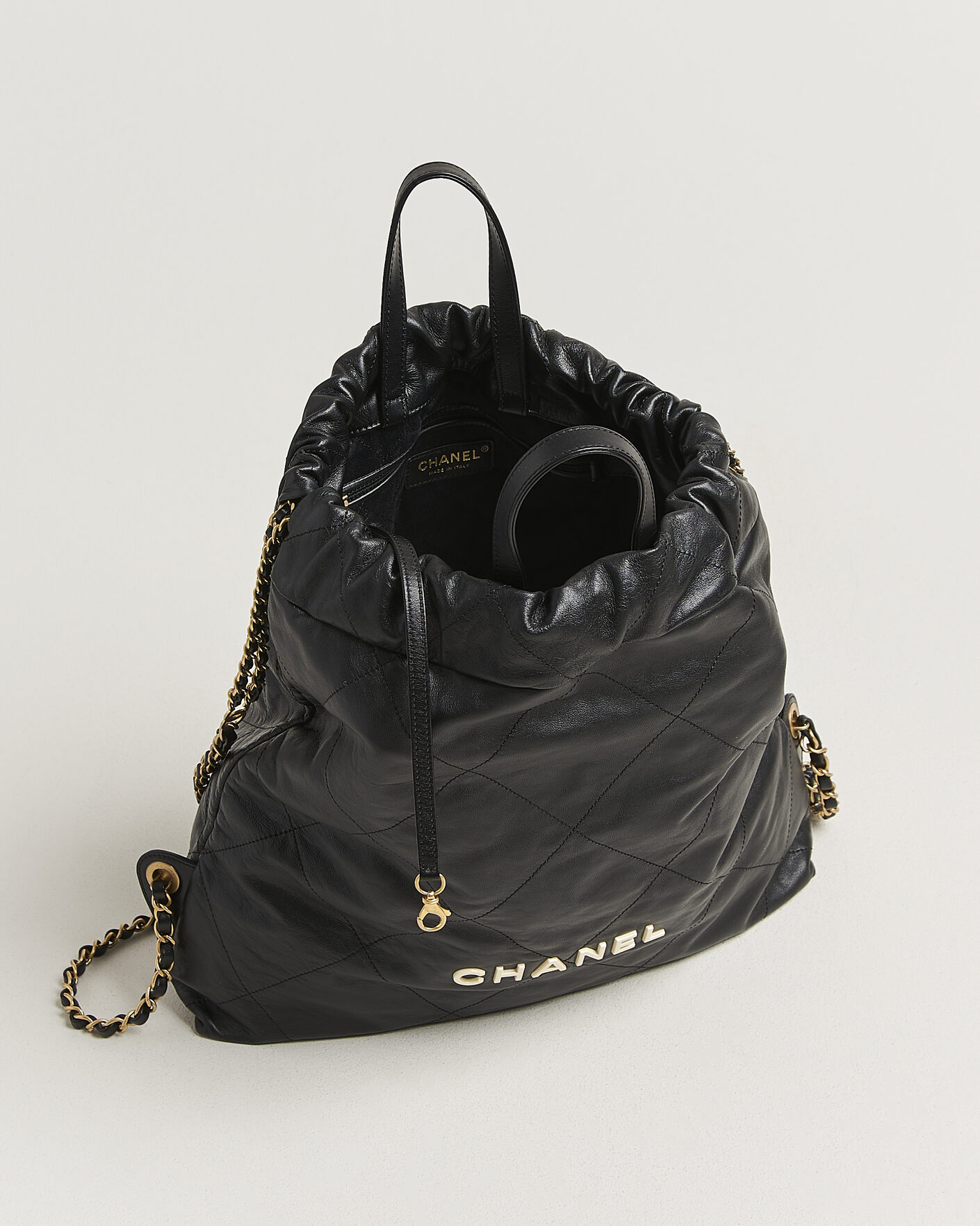 Chanel Pre-Owned Chanel 22 Backpack Black at CareOfCarl.com
