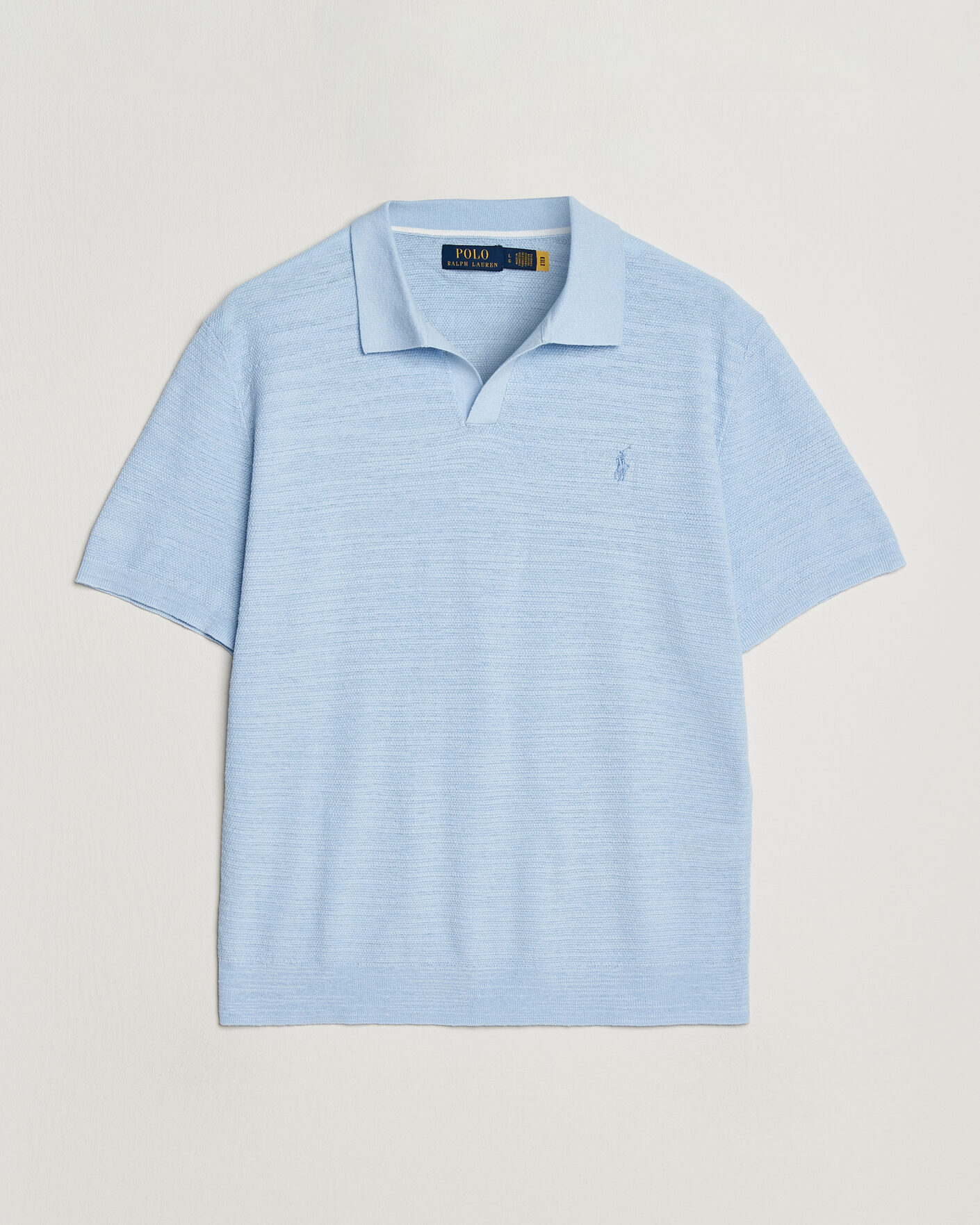 Polo Ralph Lauren Cotton Blend Polo Office Blue at CareOfCarl.com