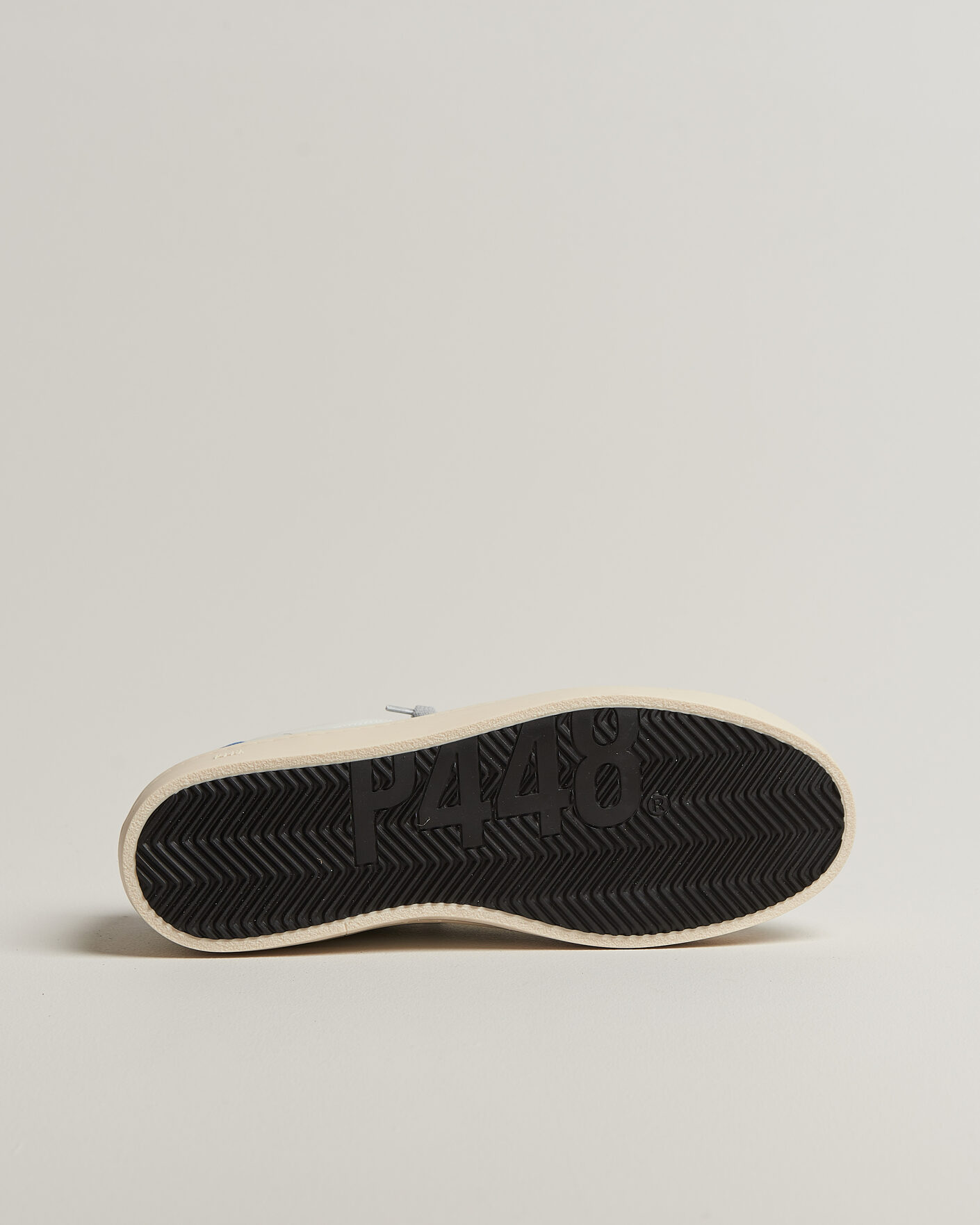 Men | Sneakers | P448 | John Leather Sneaker White/Blue