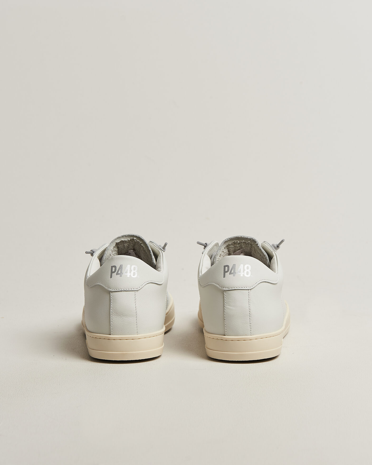Men | Sneakers | P448 | John Leather Sneaker White