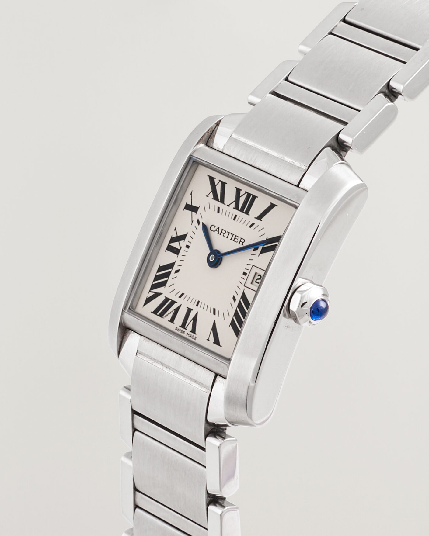 Men | Pre-Owned & Vintage Watches | Cartier Pre-Owned | Tank Française 