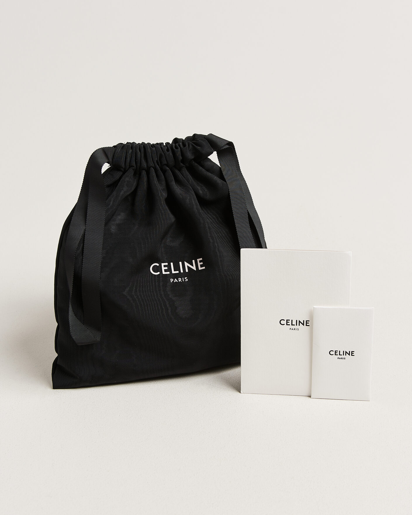 Men | Pre-Owned & Vintage Bags | Celine Pre-Owned | Trio Bag Small Leather Grey