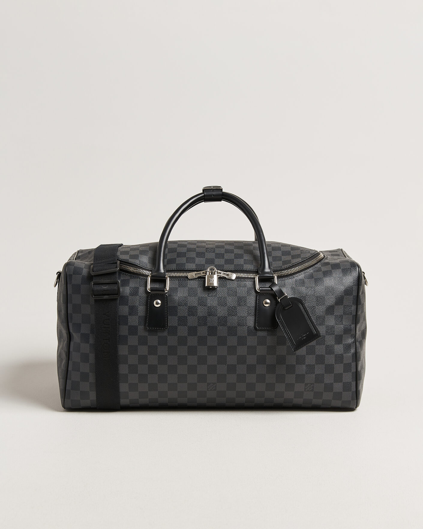Louis Vuitton Pre-Owned Roadster 50 Damier Graphite at CareOfCarl.com