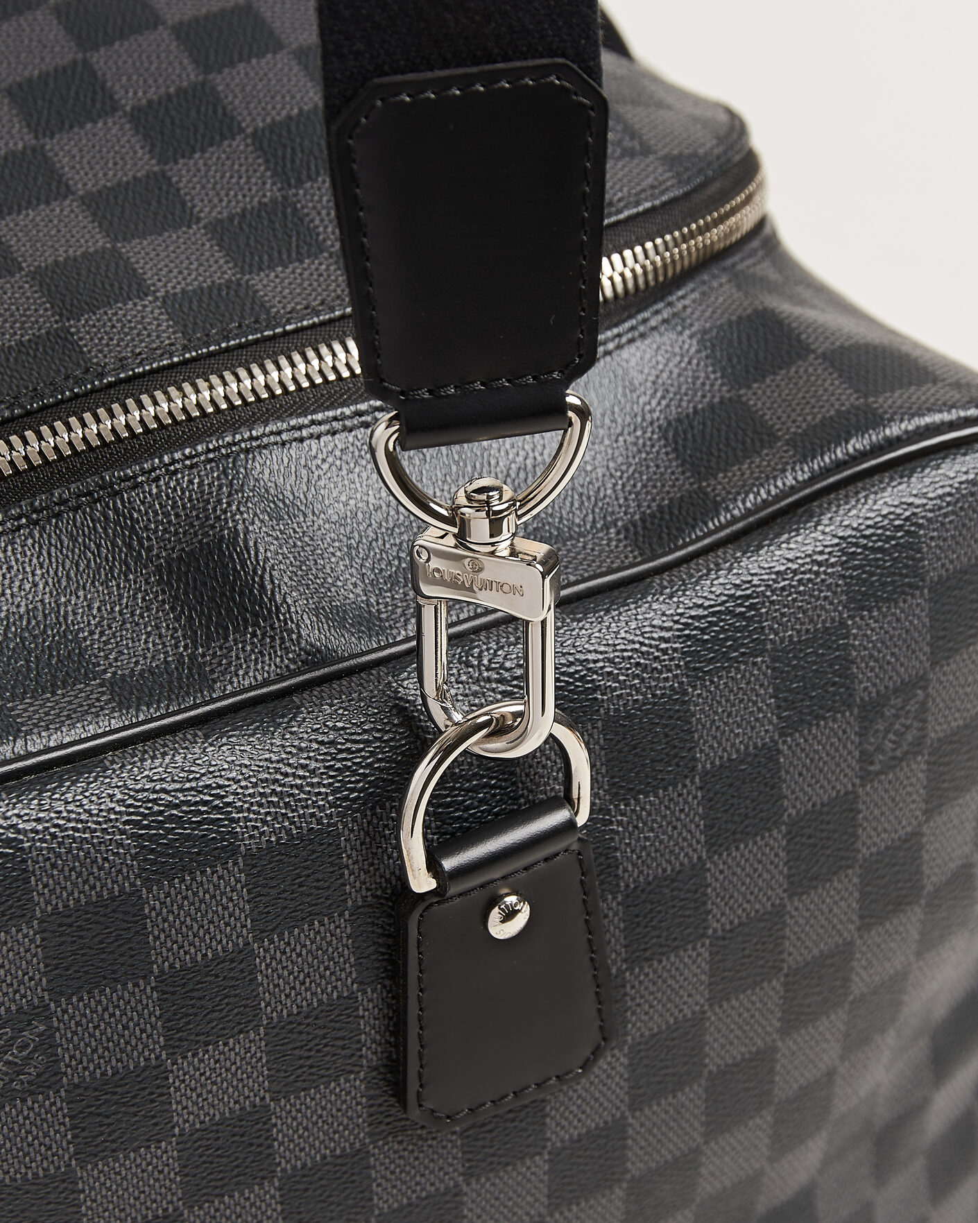 Louis Vuitton Pre-Owned Roadster 50 Damier Graphite at CareOfCarl.com