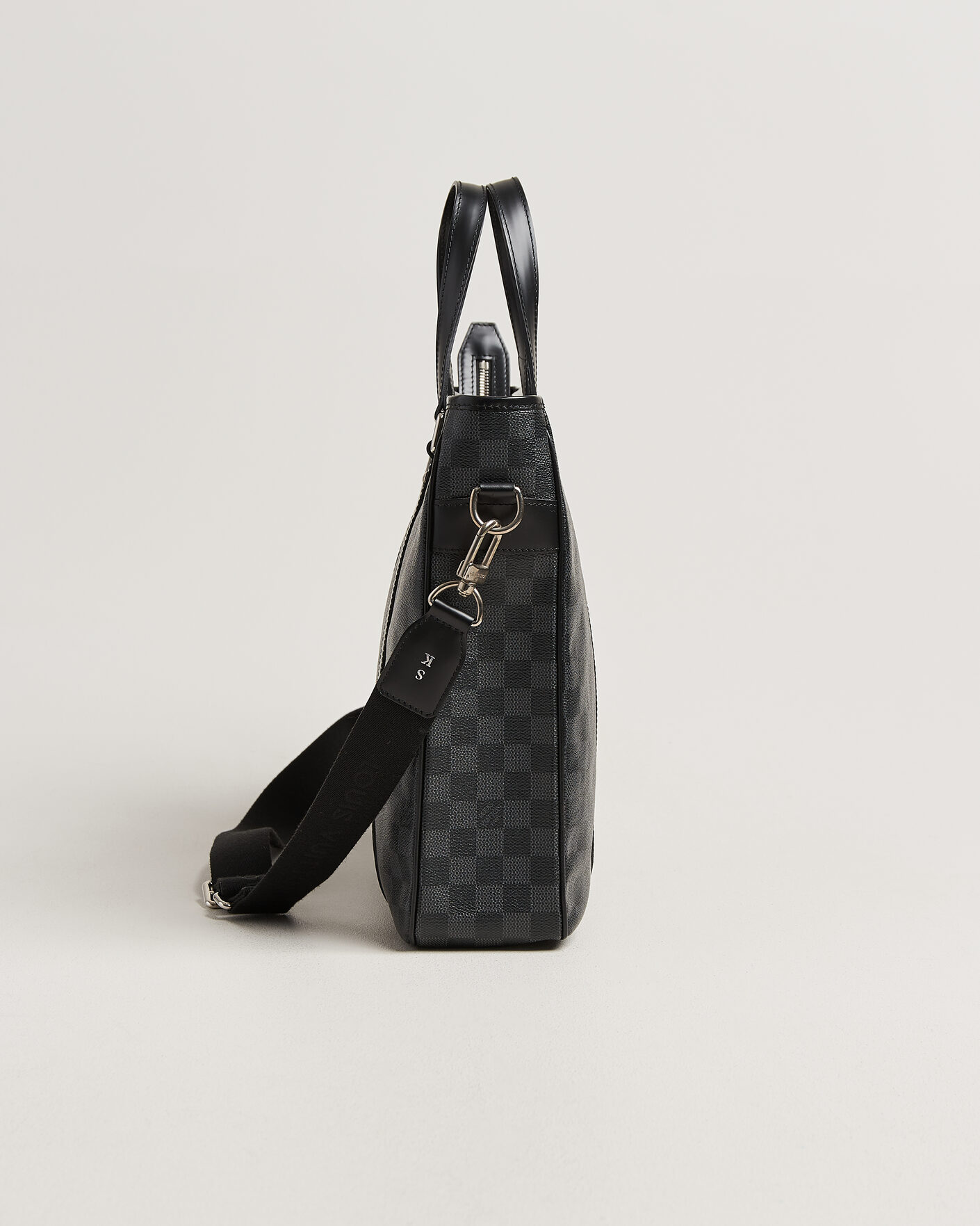 Men | Pre-Owned & Vintage Bags | Louis Vuitton Pre-Owned | Tadao Tote bag PM Damier Graphite