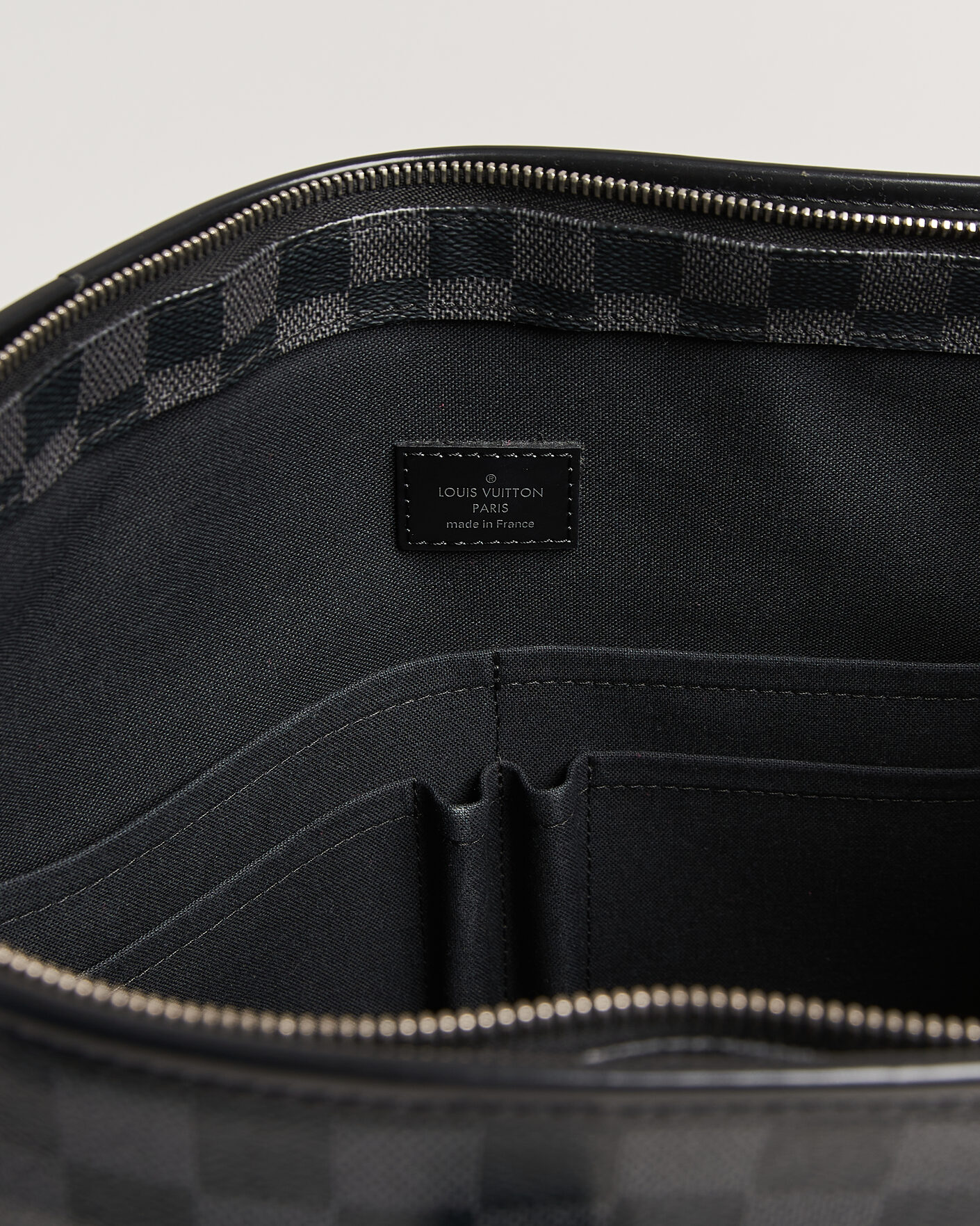 Men | Pre-Owned & Vintage Bags | Louis Vuitton Pre-Owned | Tadao Tote bag PM Damier Graphite