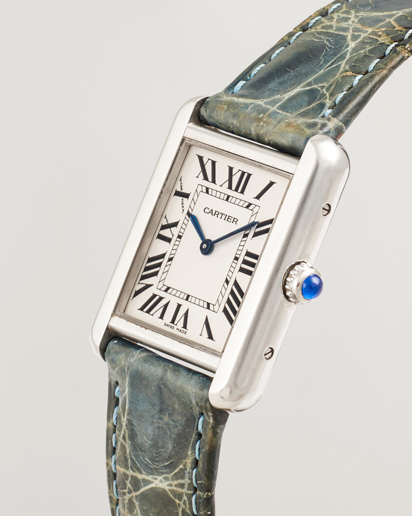 Men | Pre-Owned & Vintage Watches | Cartier Pre-Owned | Tank Solo 