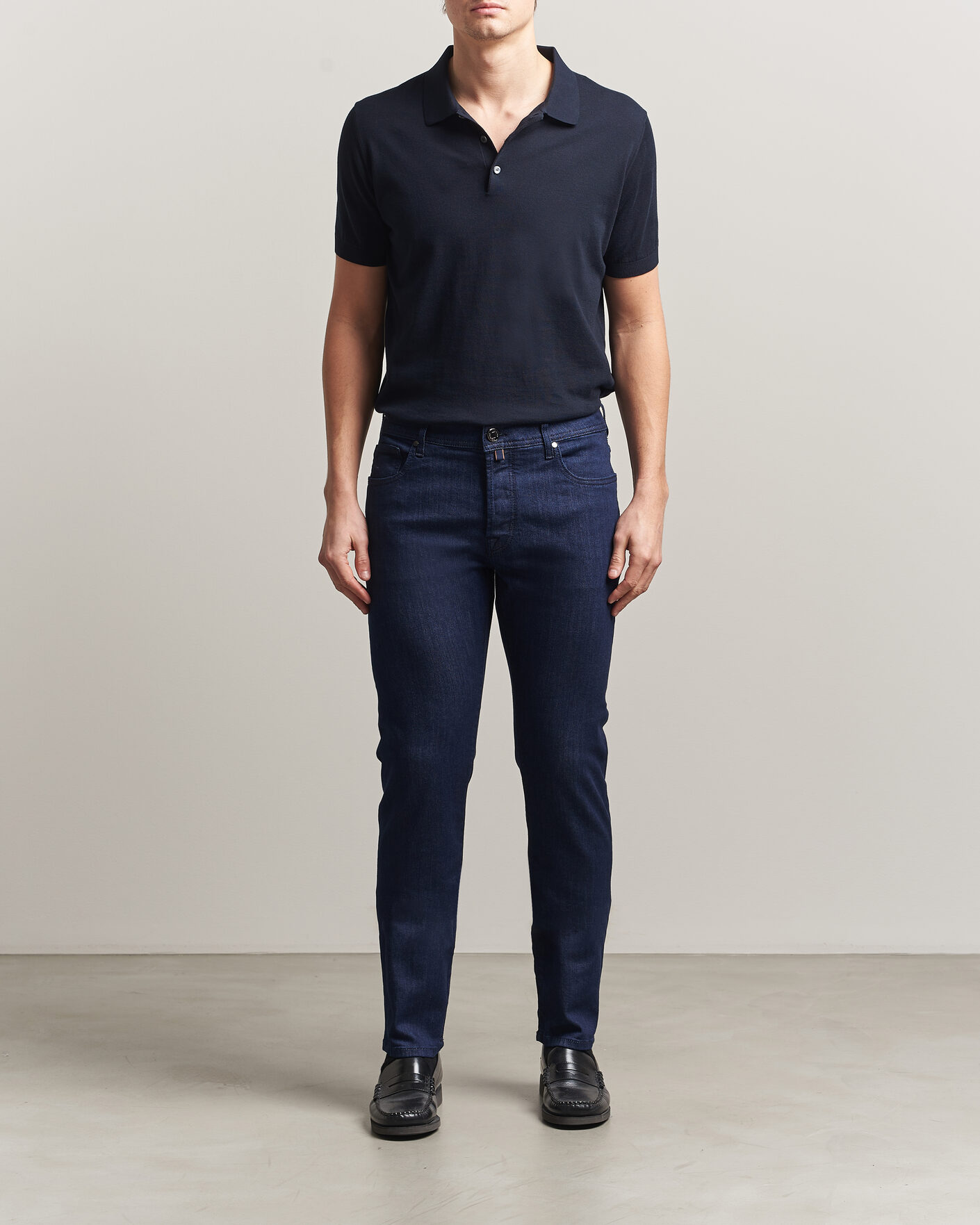 Men | Trousers | Jacob Cohën | Bard Slim Fit Super Stretch Jeans Rinse Wash