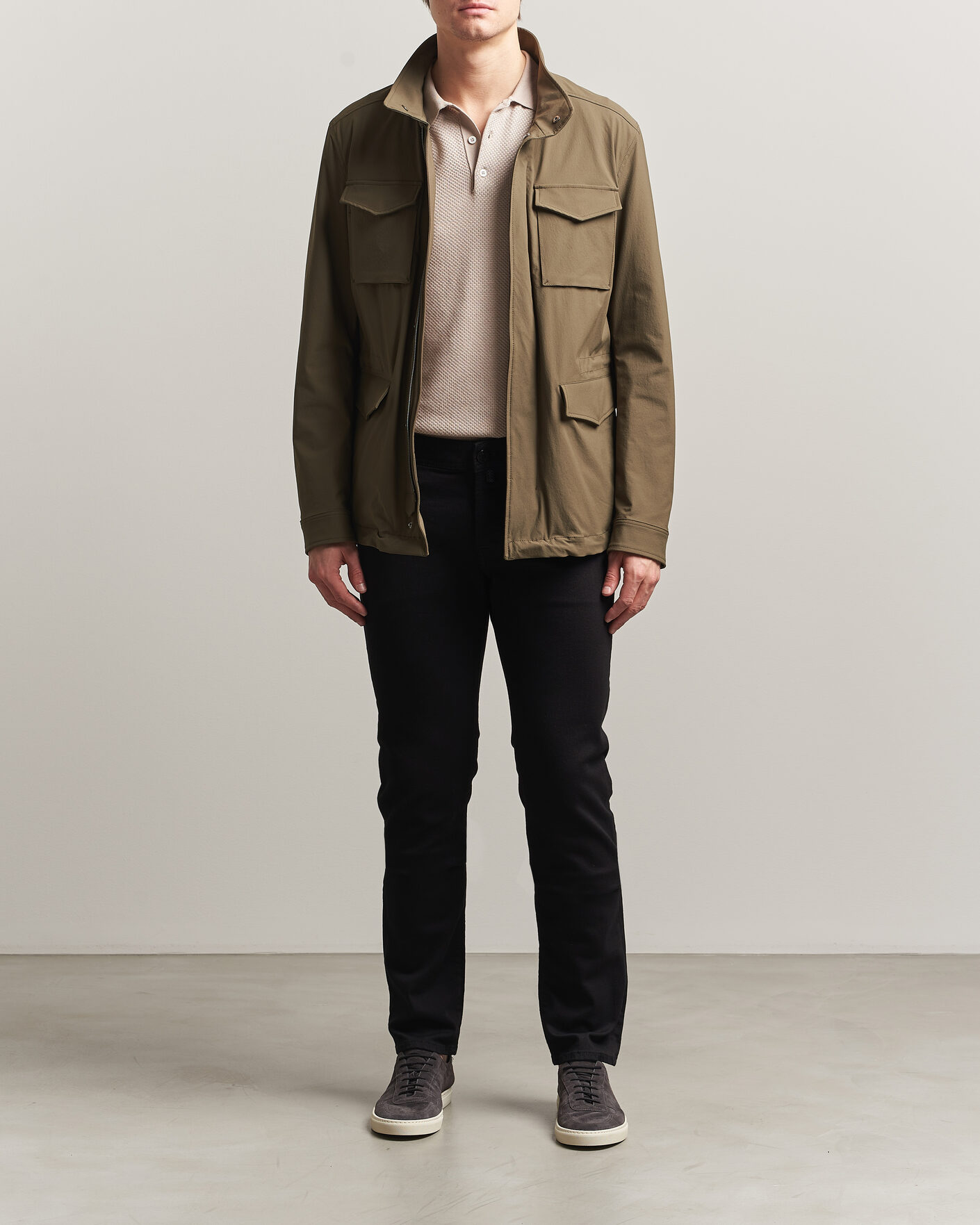 Men | Jeans | Jacob Cohën | Nick Slim Fit Stretch Stay Black Jeans Rinse Wash