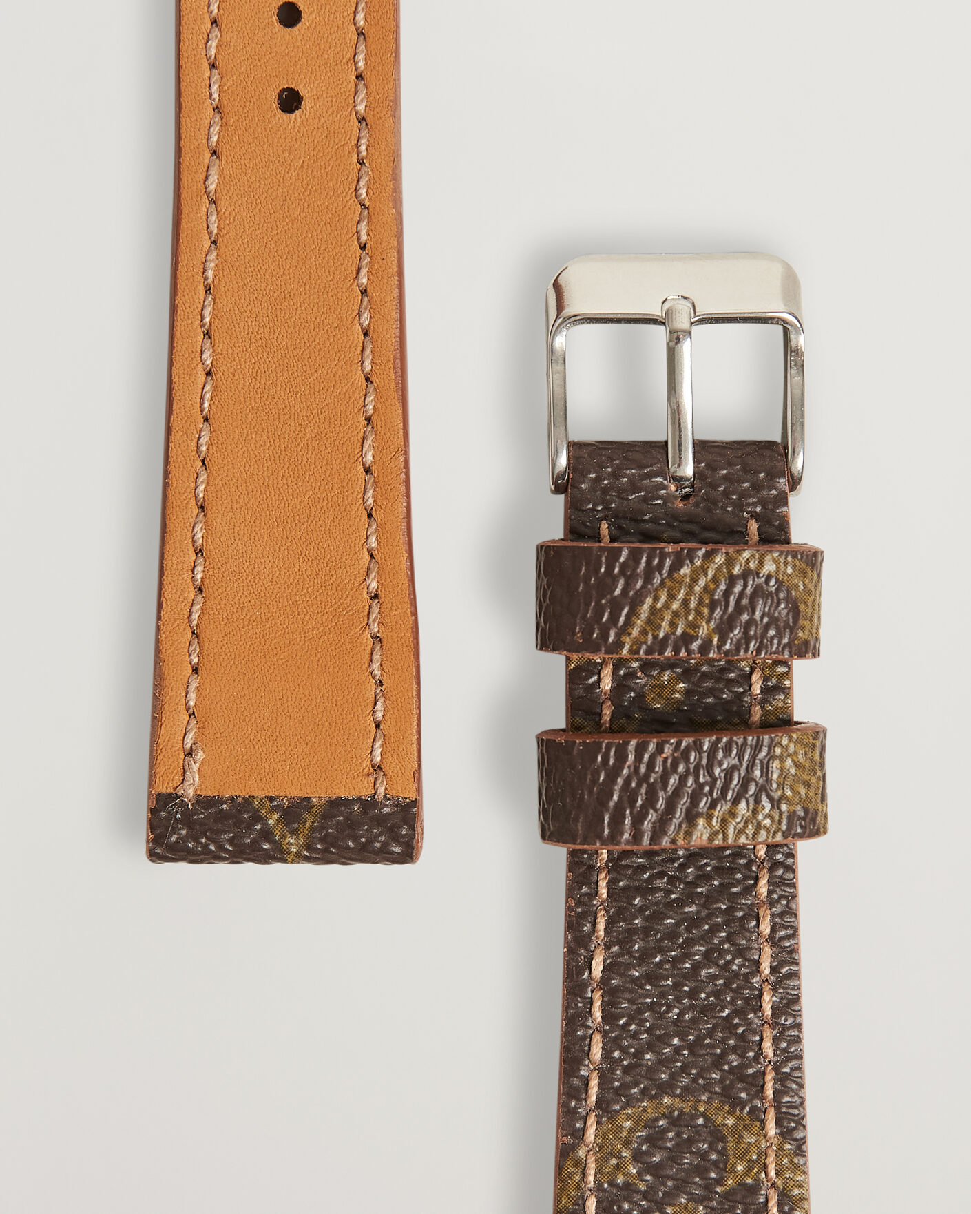 Men | Watch straps | Care with Carl | Watch Strap Remade Louis Vuitton 20/16 mm Monogram