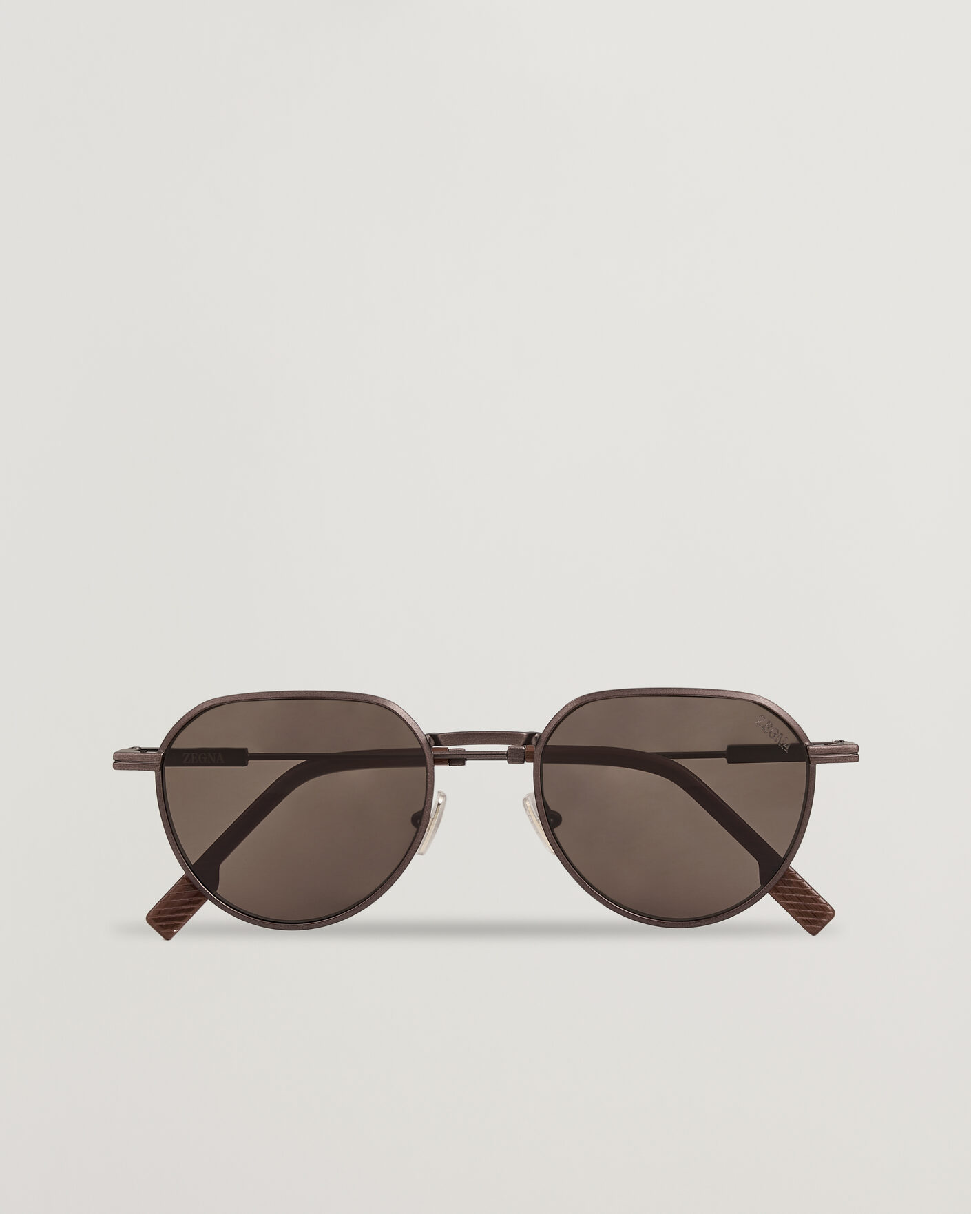 Men | Sunglasses | Zegna | EZ0297 Sunglasses Dark Bronze