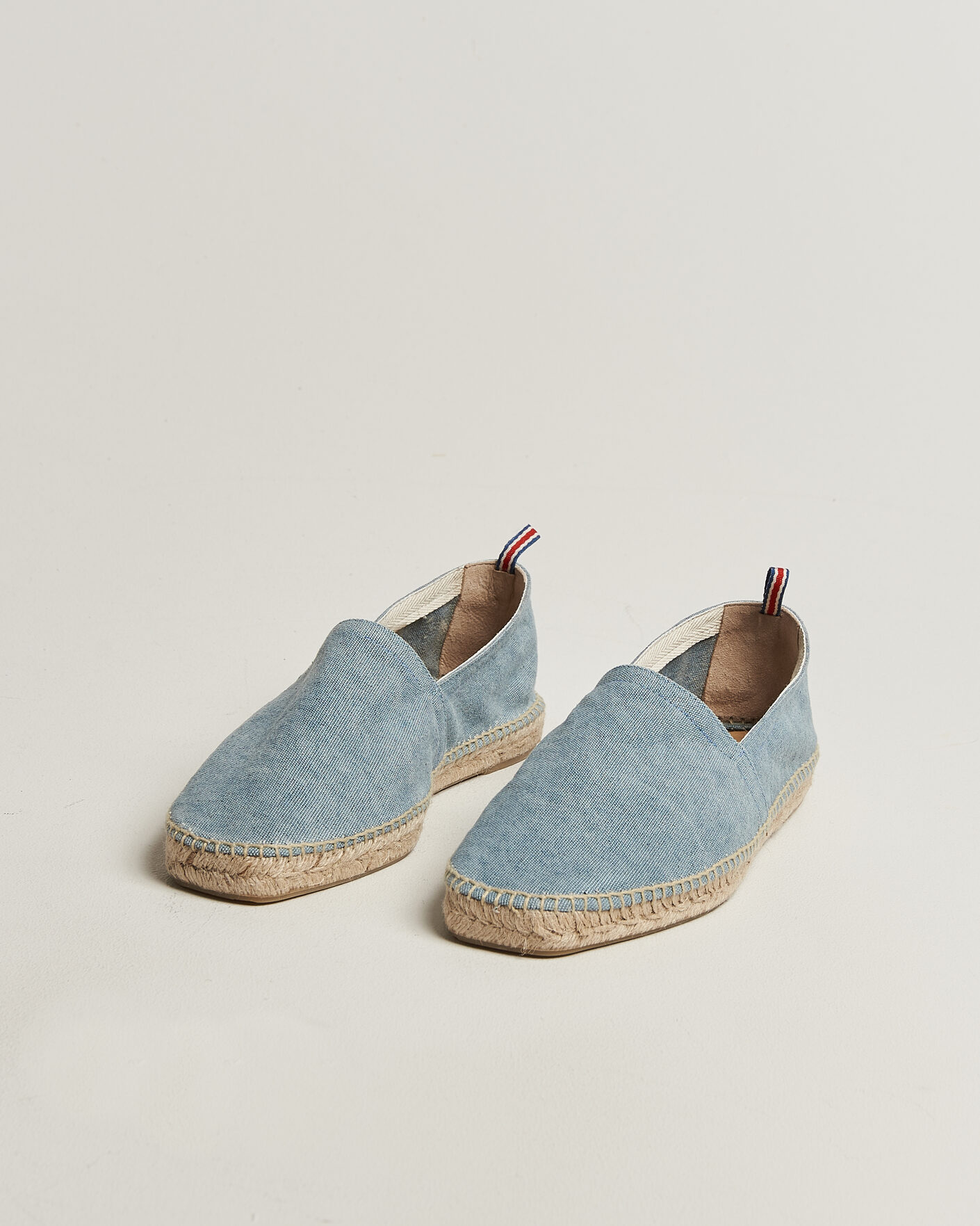 Men | Espadrilles | Castañer | Pablo Washed Canvas Espadrilles Acqua