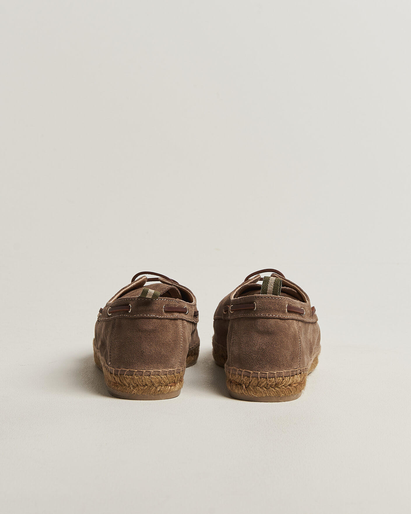 Men | Espadrilles | Castañer | Nemo Casual Suede Boat Shoe Topo