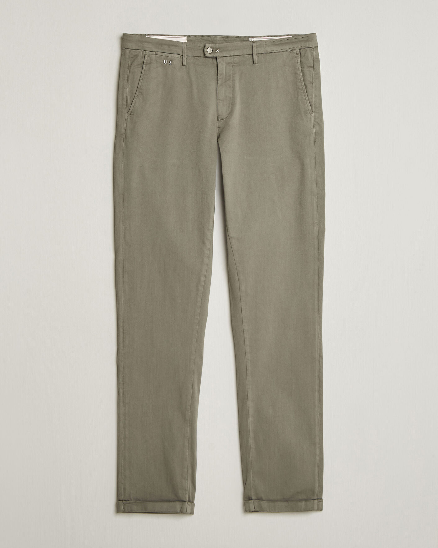 Men | Trousers | Tramarossa | Luis Superstrech Cotton Chino Aloe