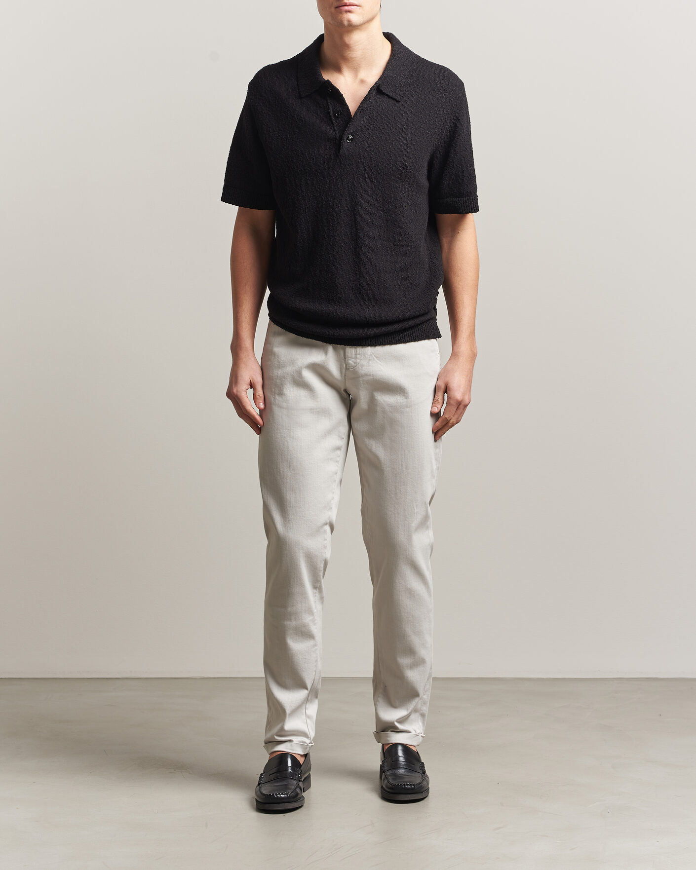 Men | Trousers | Tramarossa | Luis Superstrech Cotton Chino Ice