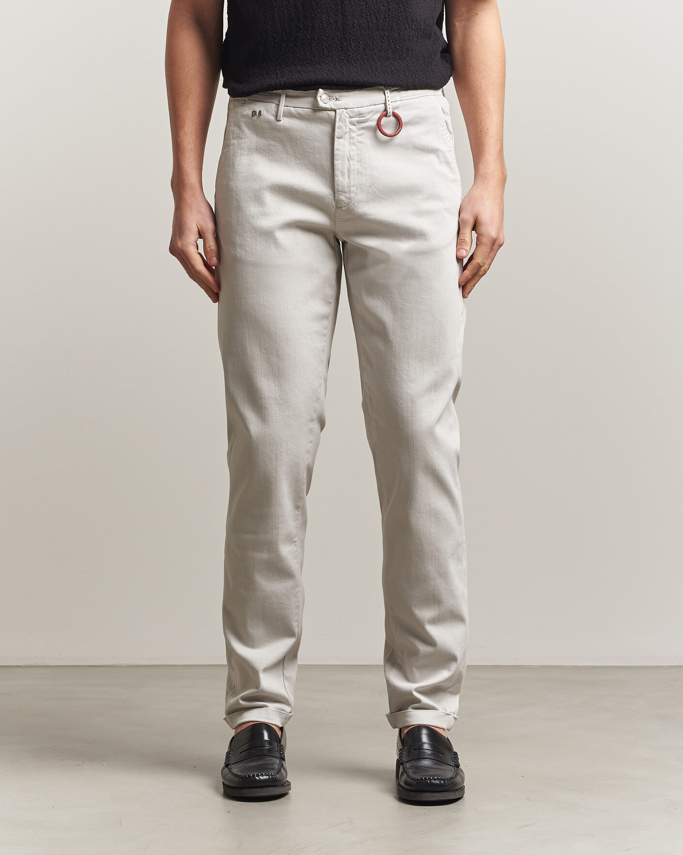 Men | Trousers | Tramarossa | Luis Superstrech Cotton Chino Ice