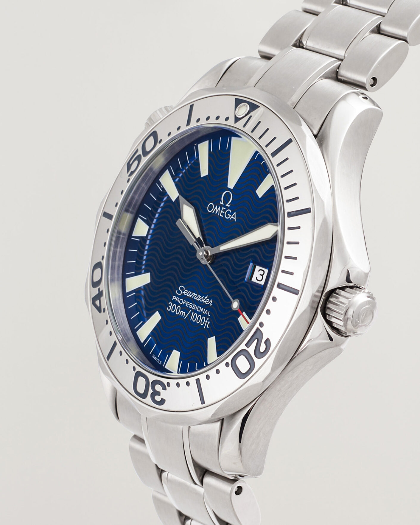 Men | Omega Pre-Owned Seamaster 300M SMP Electric Blue | Omega Pre-Owned | Seamaster 300M SMP Electric Blue