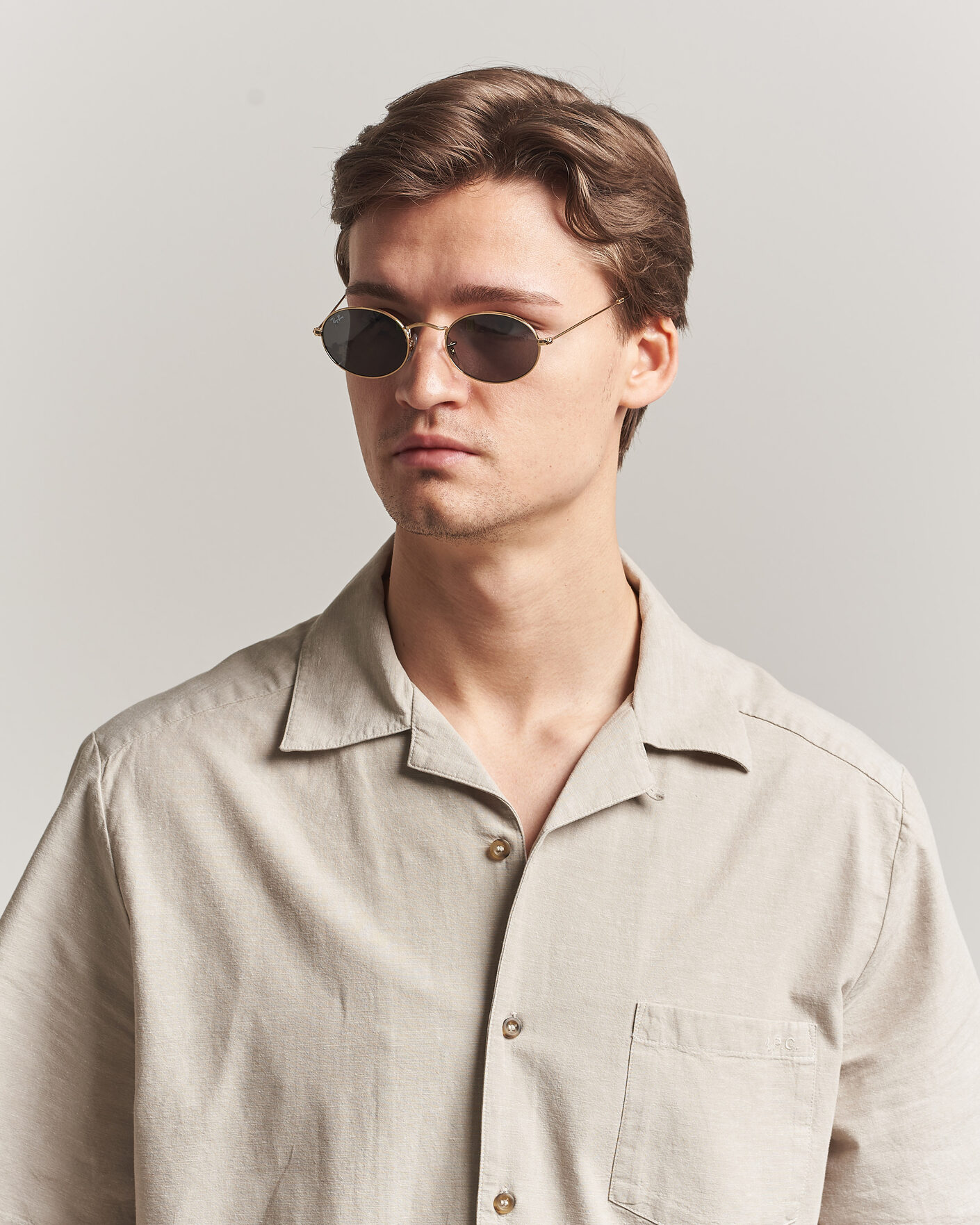 TOM BROWNE YOURS TRULY　12㌅ Thom Browne New York TB-101-D-T-BLK-GLD Sunglasses Black Iron-12K