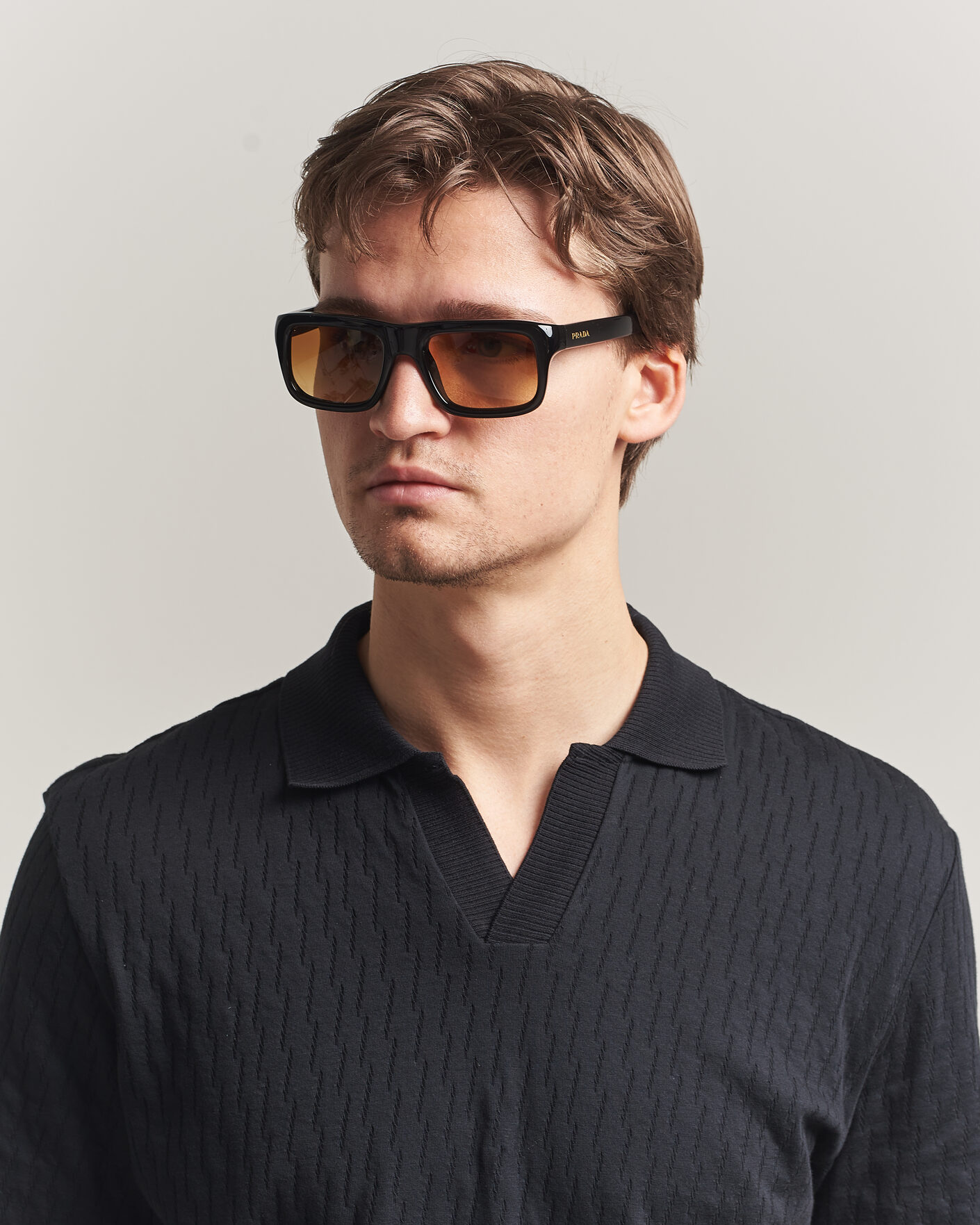 Men | Sunglasses | Prada Eyewear | 0PR D11S Sunglasses Black