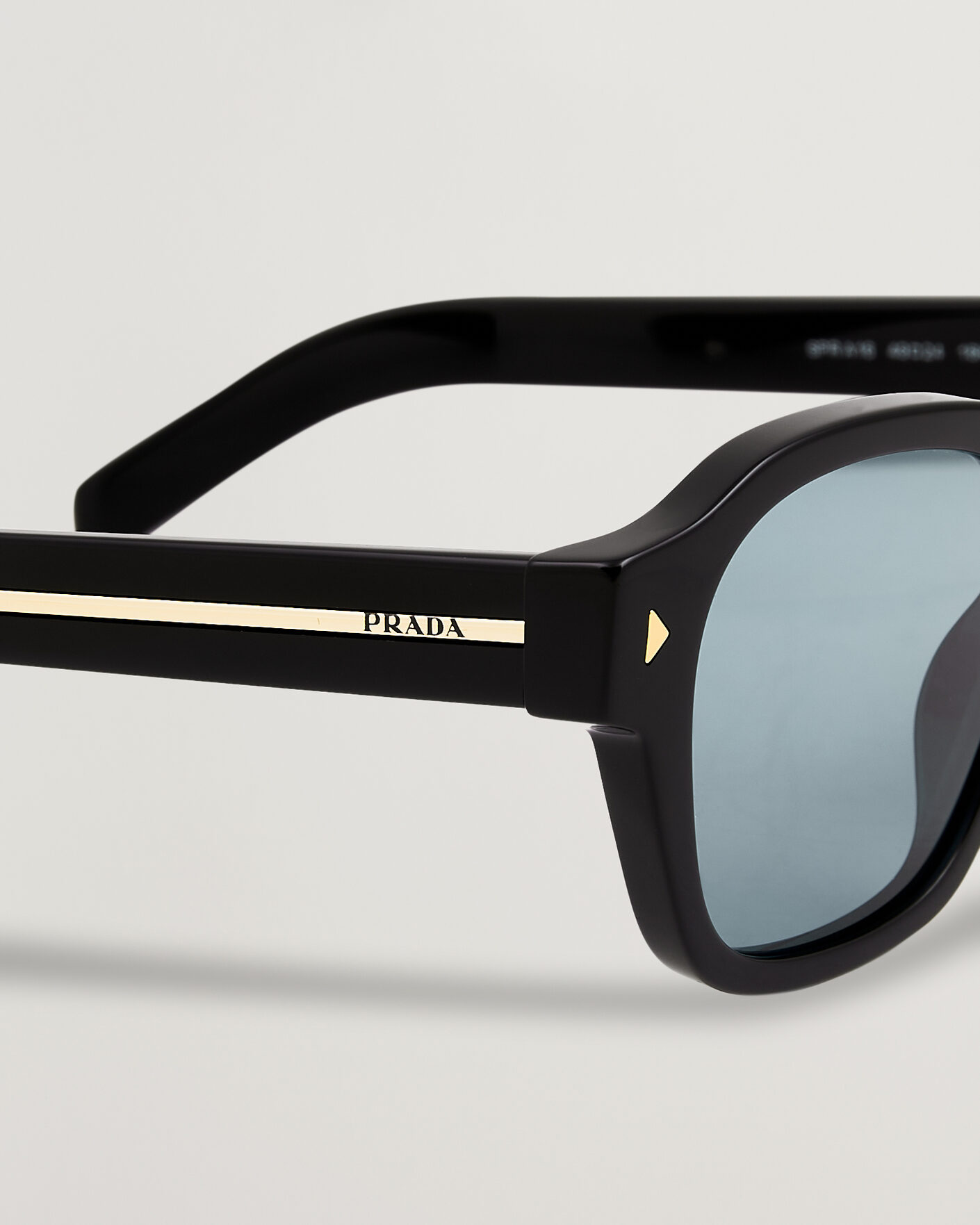 Men | Sunglasses | Prada Eyewear | 0PR A16S Sunglasses Black/green
