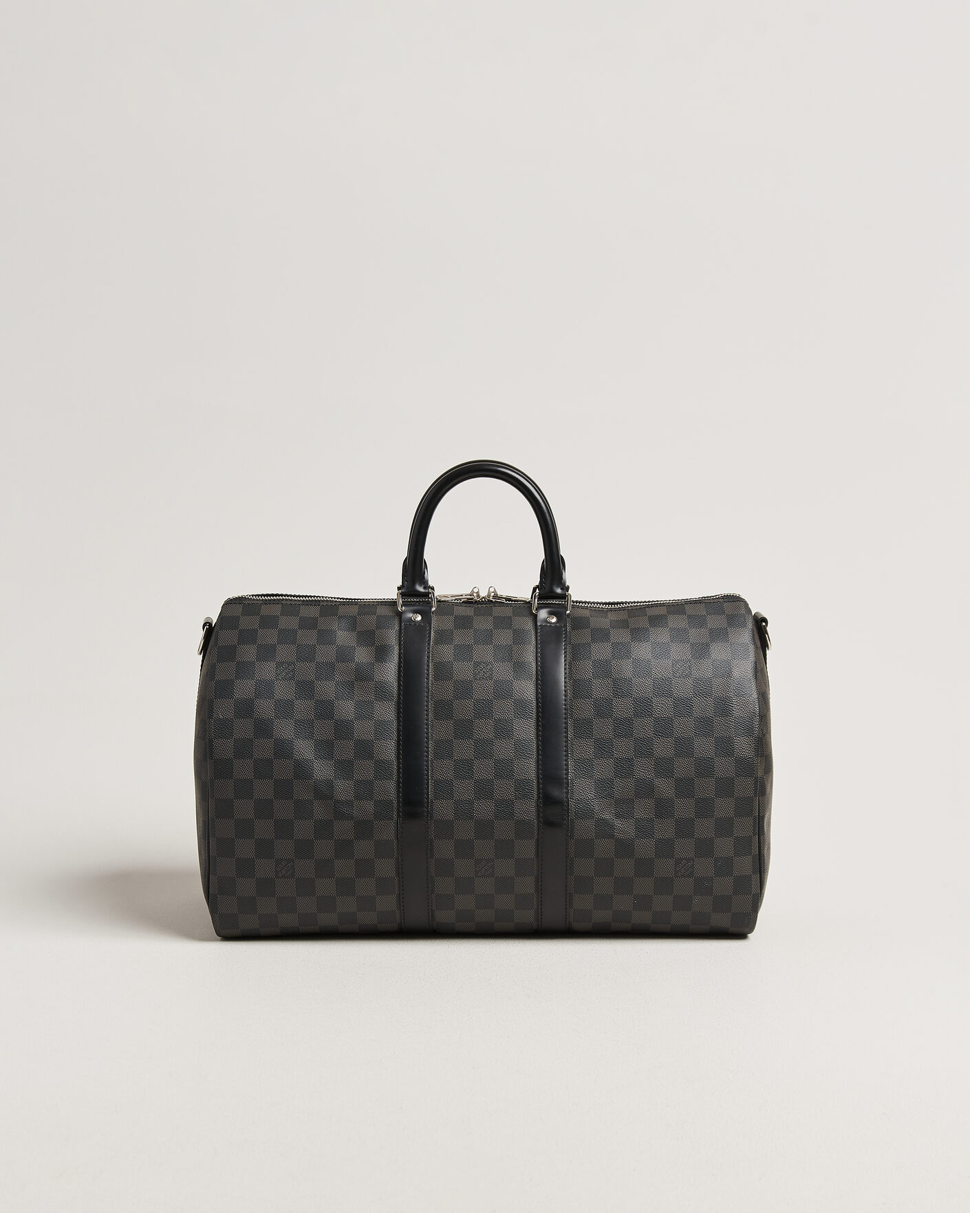 Men | Pre-Owned & Vintage Bags | Louis Vuitton Pre-Owned | Keepall Bandouliére 45 Damier Graphite