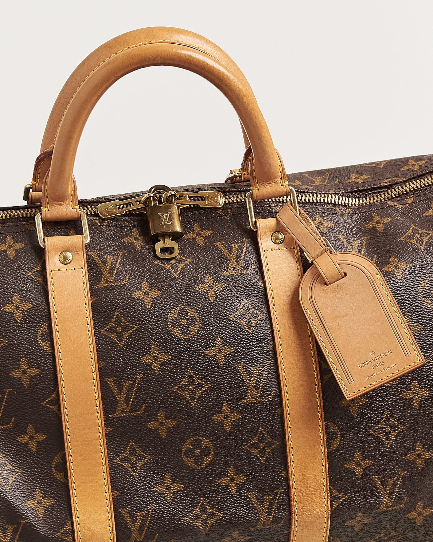 Men | Pre-Owned & Vintage Bags | Louis Vuitton Pre-Owned | Keepall 50 Monogram