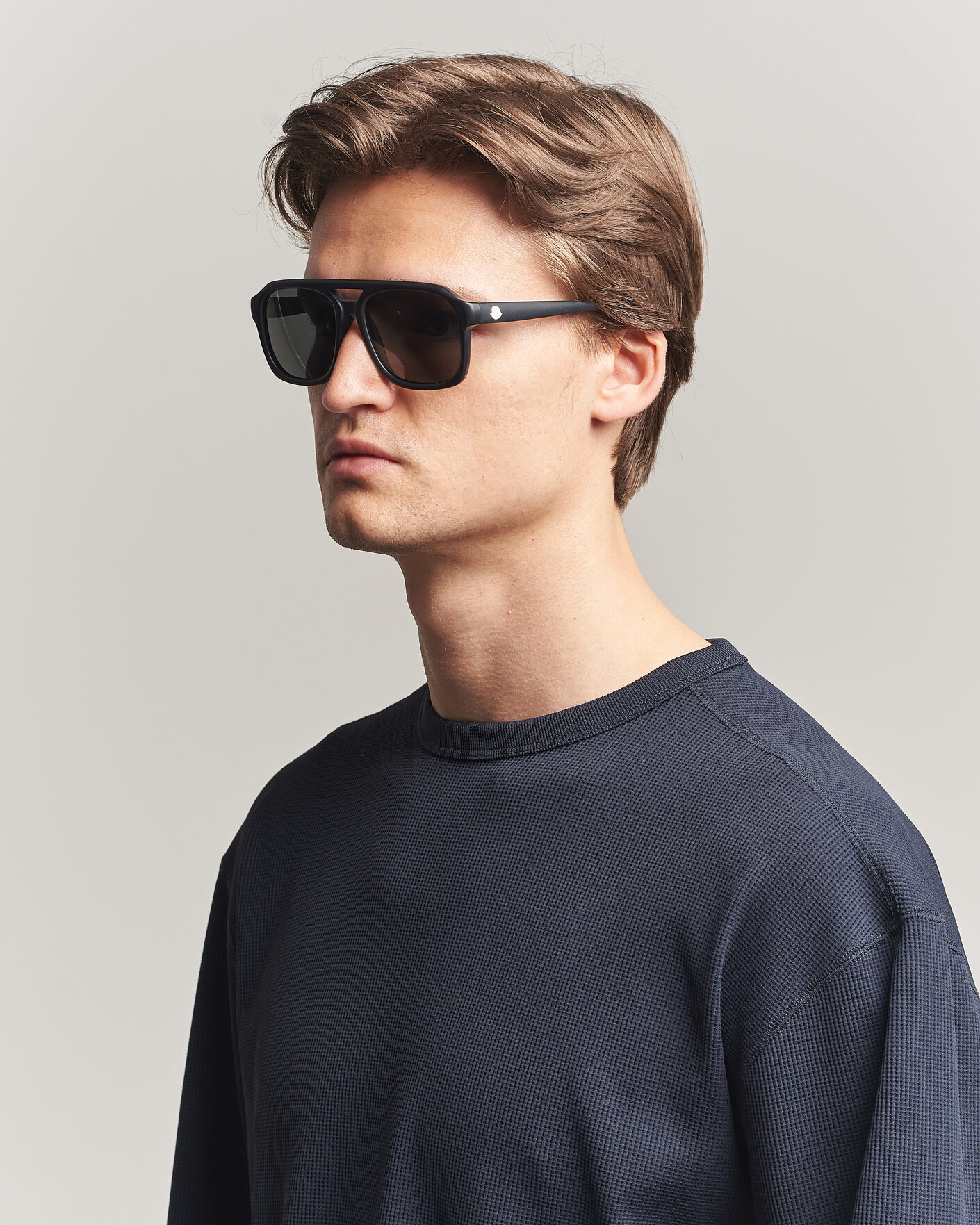 Men | Sunglasses | Moncler Lunettes | Vantos Sunglasses Matte Black