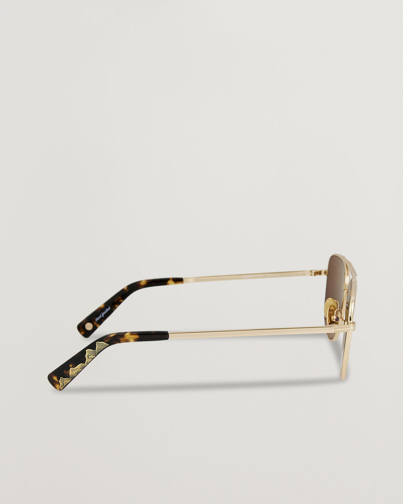 Men | Sunglasses | Garrett Leight | El Capitan Sunglasses Gold