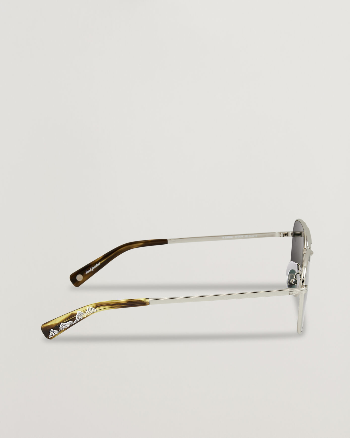 Men | Sunglasses | Garrett Leight | El Capitan Sunglasses Silver