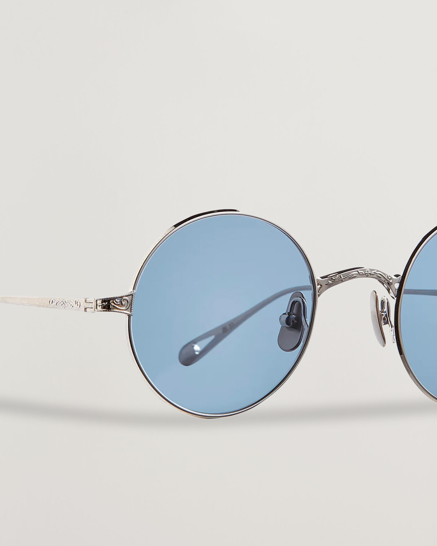 Men | Sunglasses | Garrett Leight | GLCO X Ozzy Sunglasses Platinum