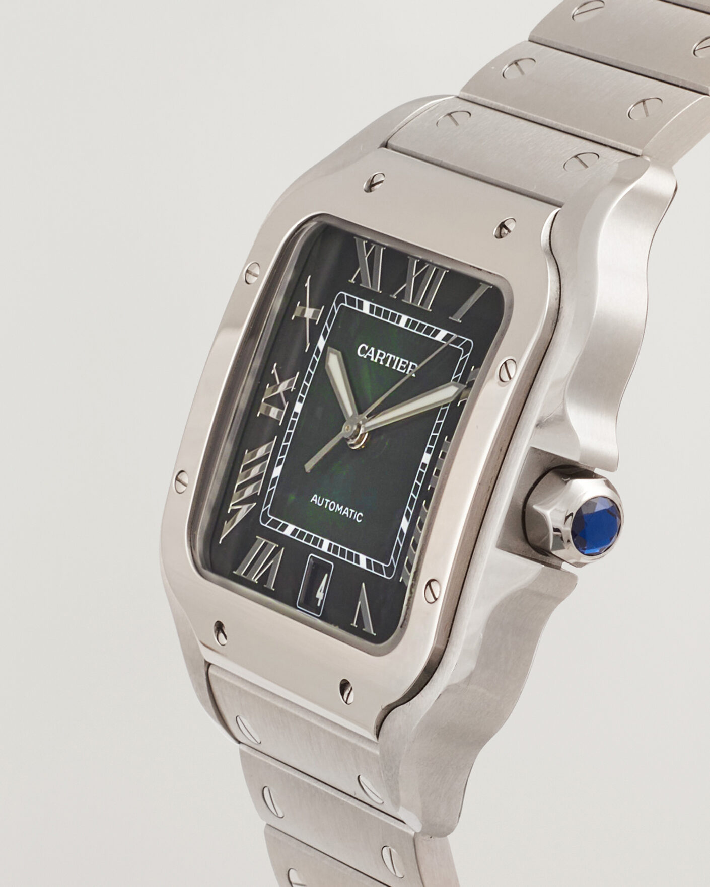 Men | Pre-Owned & Vintage Watches | Cartier Pre-Owned | Santos Large 