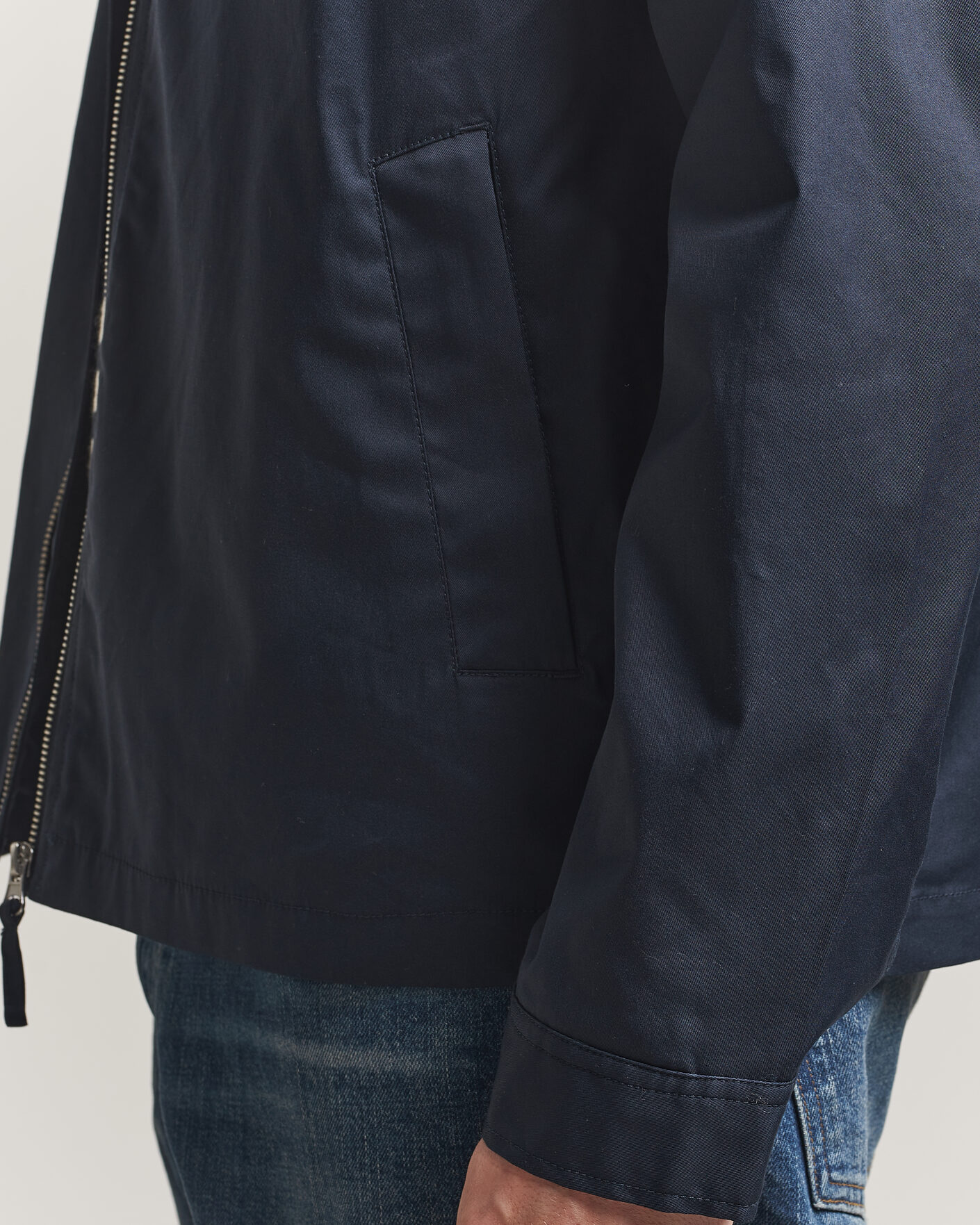 Men | Coats & Jackets | A Day's March | Garland Cotton Jacket Navy