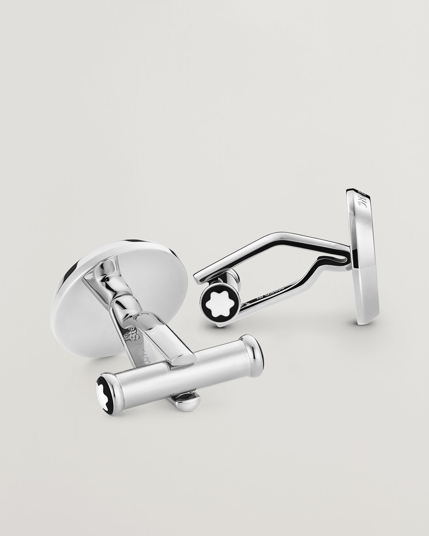 Montblanc Meisterstück Cufflinks Blue Goldstone at CareOfCarl.com
