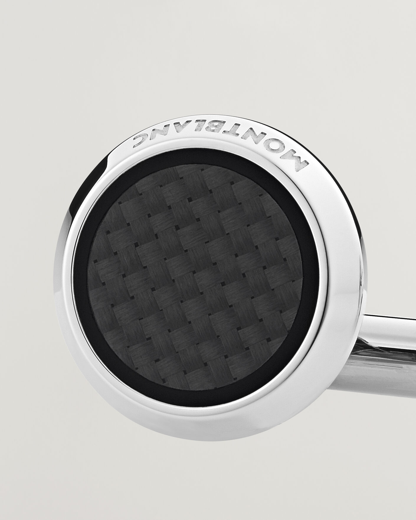 Montblanc Meisterstück Cufflinks Black Carbon at CareOfCarl.com