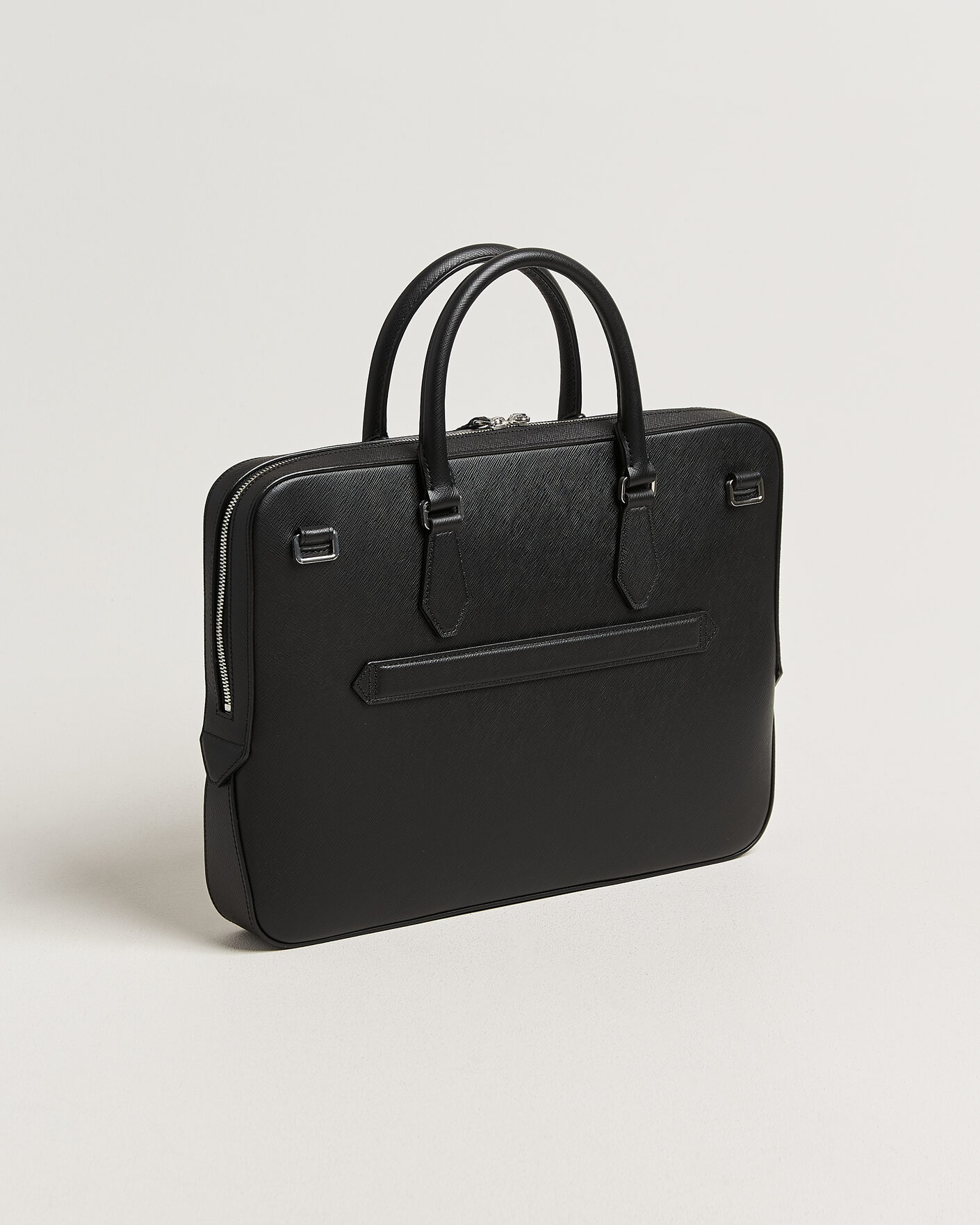 Men | Bags | Montblanc | Thin Sartorial Leather Briefcase Black