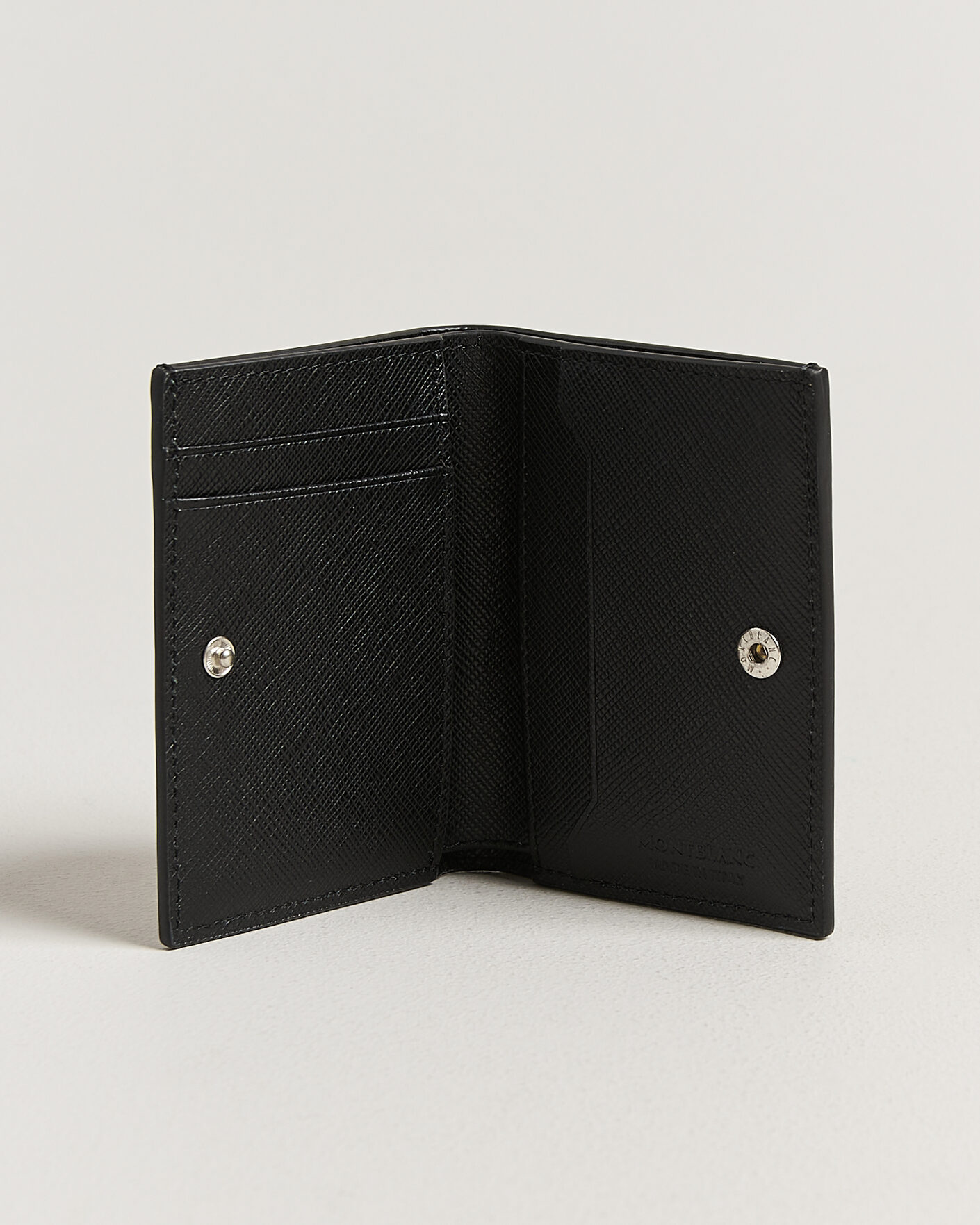 Men | Wallets | Montblanc | Mini Sartorial Leather 4cc Wallet Black