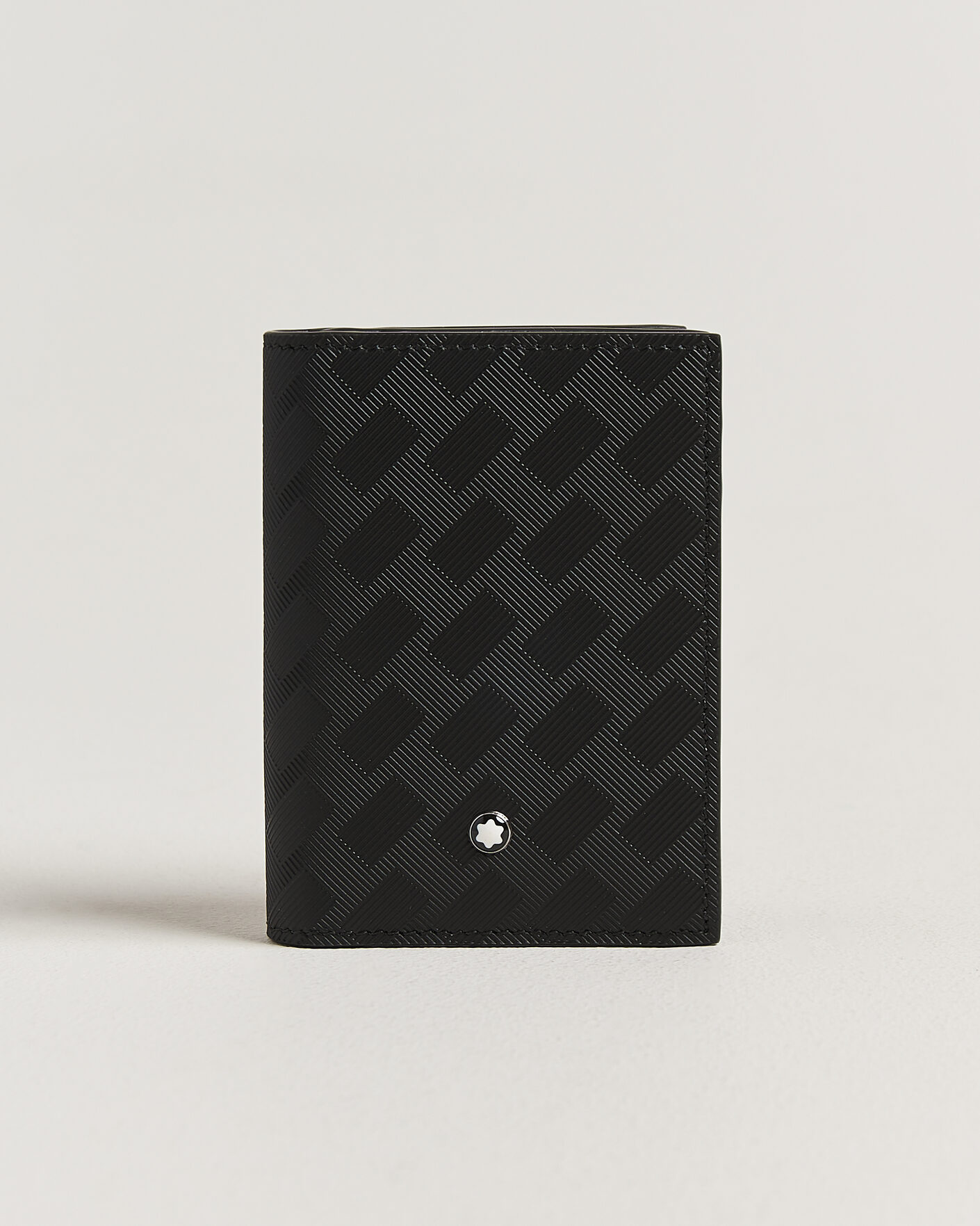Montblanc Extreme Leather 4cc Card Wallet Black at CareOfCarl.com